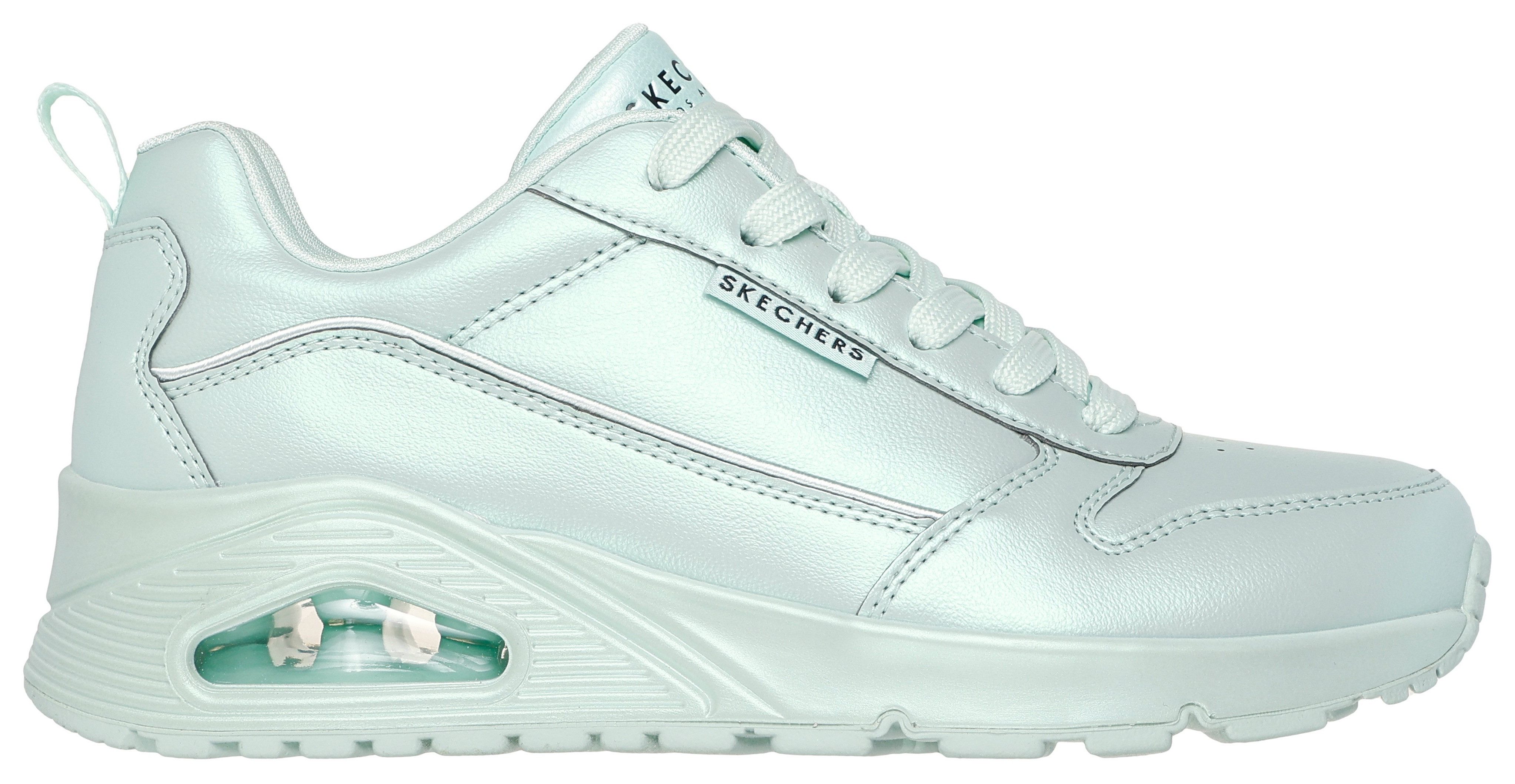 Skechers Sneakers UNO-GALACTIC GAL Vrijetijdsschoen, sleehak sneaker, veterschoen met Skech Air uitrusting