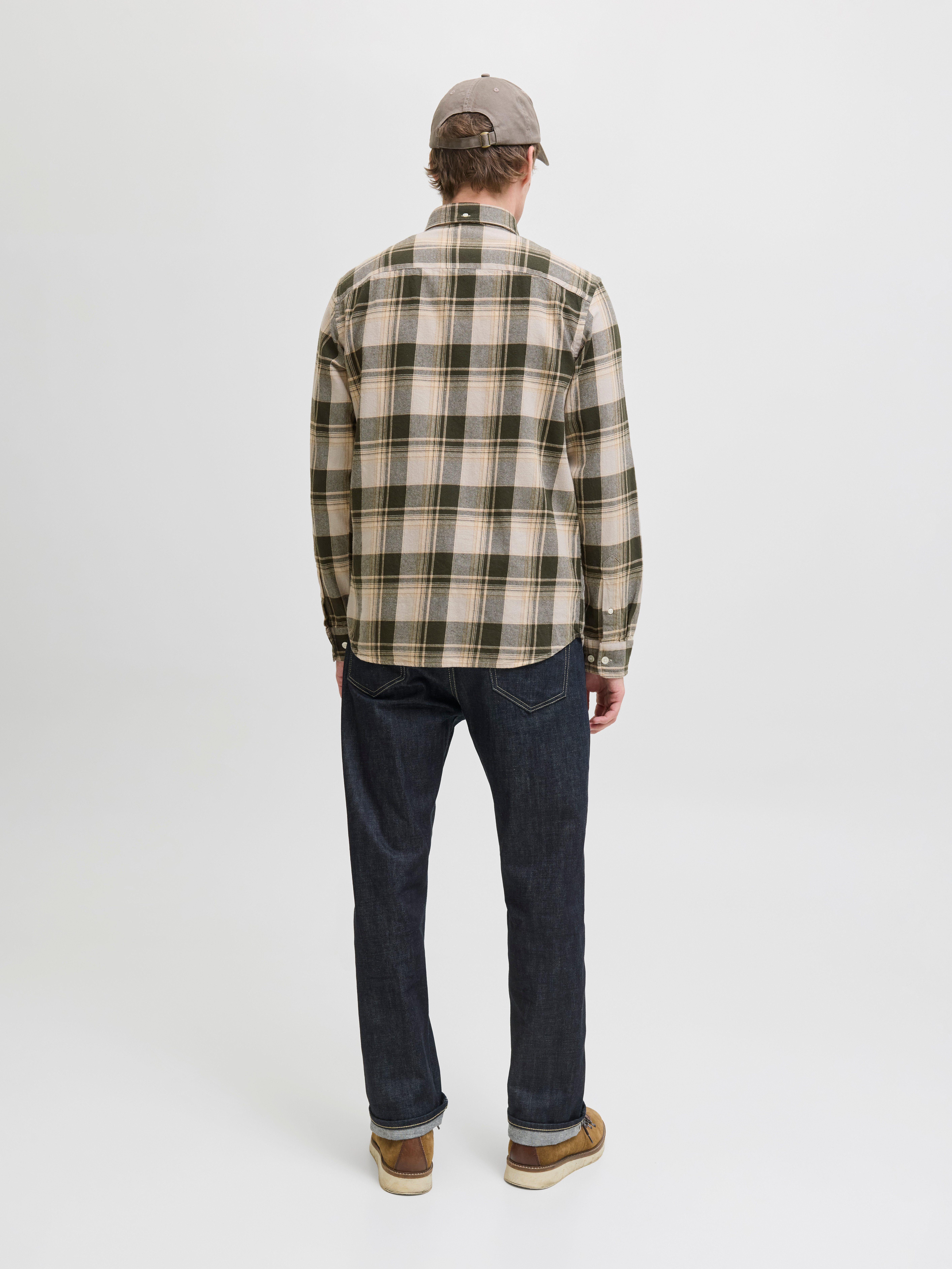 Jack & Jones Overhemd met lange mouwen JPRBLUBROOK CHECK L/S SHIRT SN
