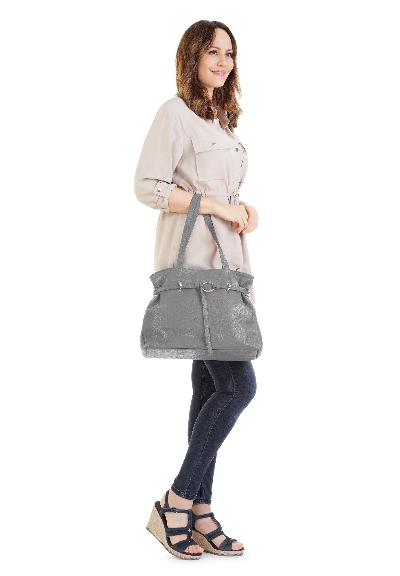 Samantha Look Tas echt leer, made in italy