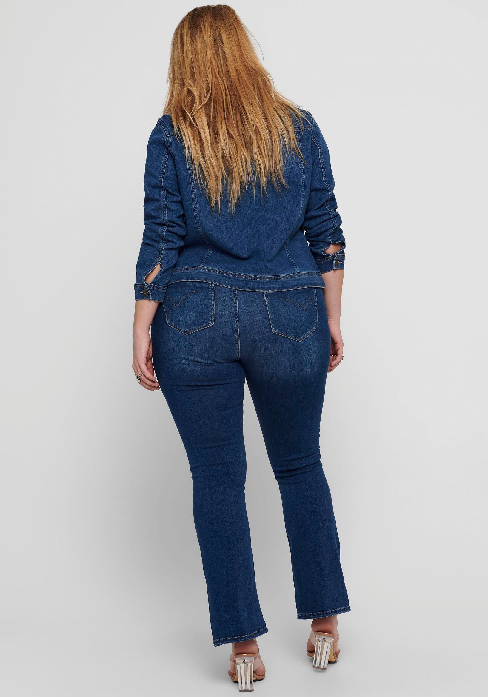 ONLY CARMAKOMA Jeansjack CARWESPA LS JACKET