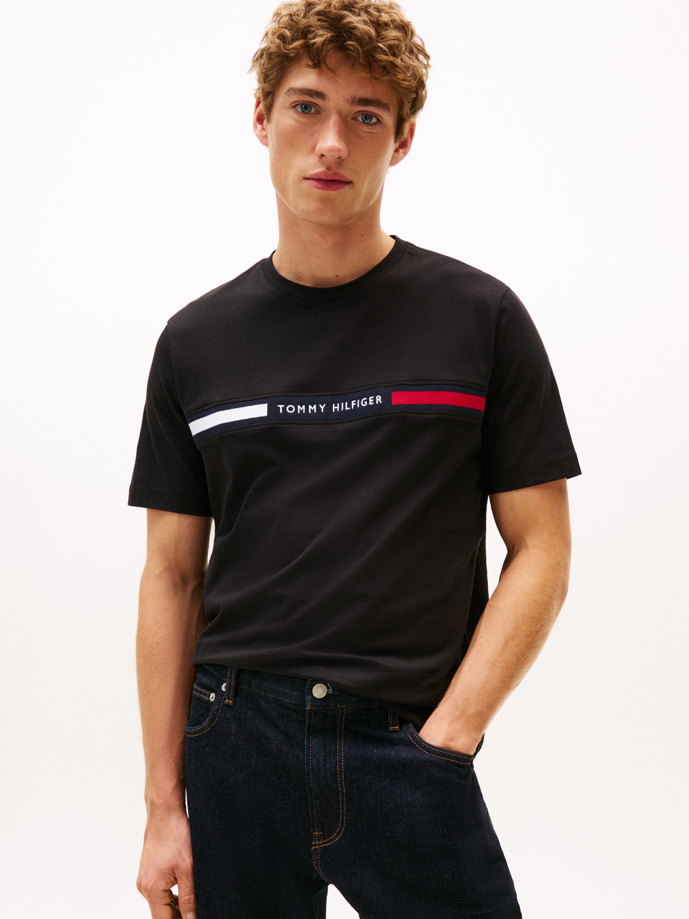 Tommy Hilfiger T-shirt HILFIGER CHEST INSERT TEE