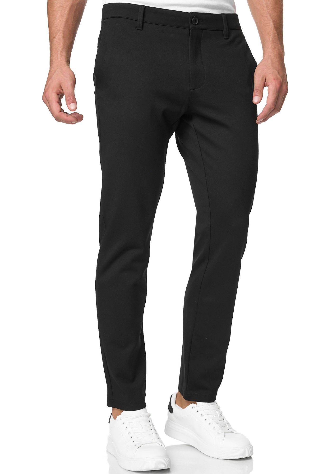 Indicode Pantalon Roedekro verzorgde look met recht gesneden pijp