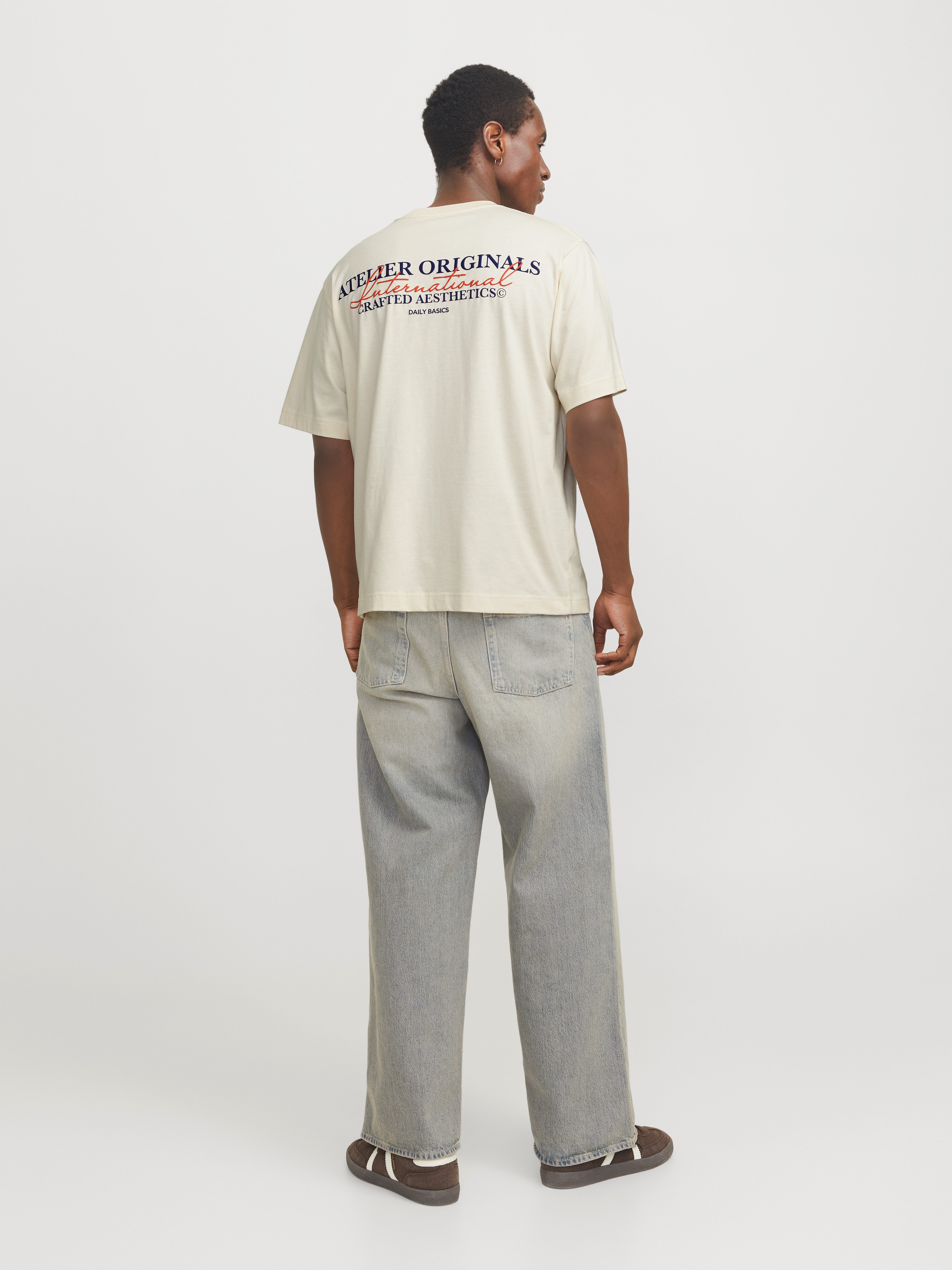 Jack & Jones T-shirt JORISLINGTON TYPE TEE SS CREW NECK SN