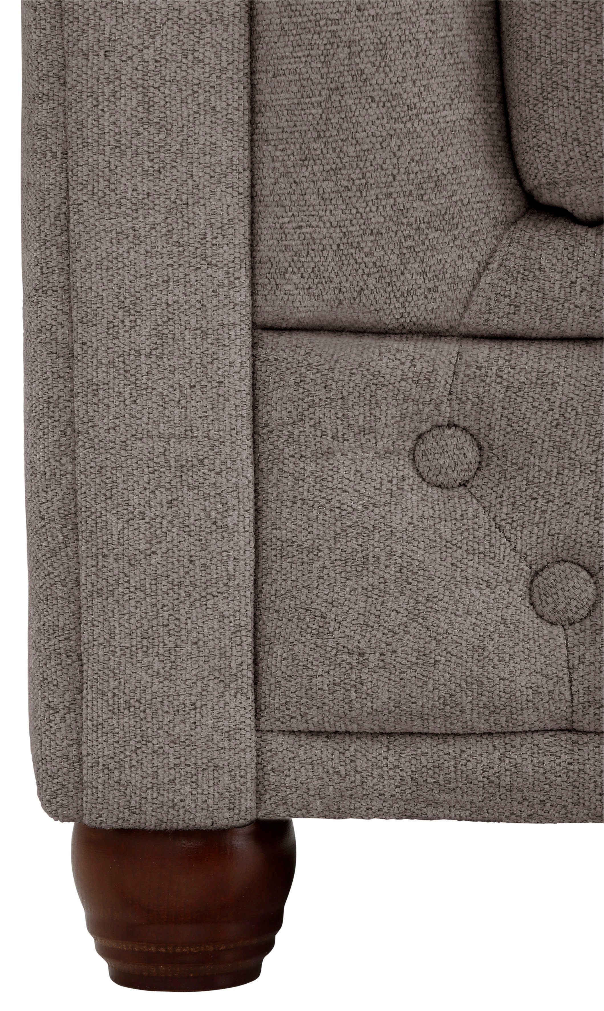 Home affaire Chesterfield-fauteuil New Castle fauteuil hoogwaardige capitonnage, bxdxh: 104x86x72 cm