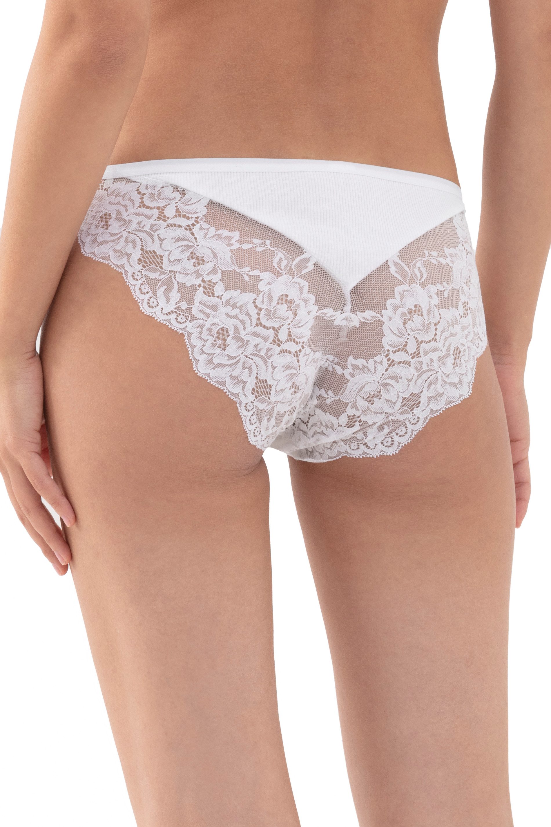 Mey Minislip Organic Cotton Kantversiering aan de achterkant