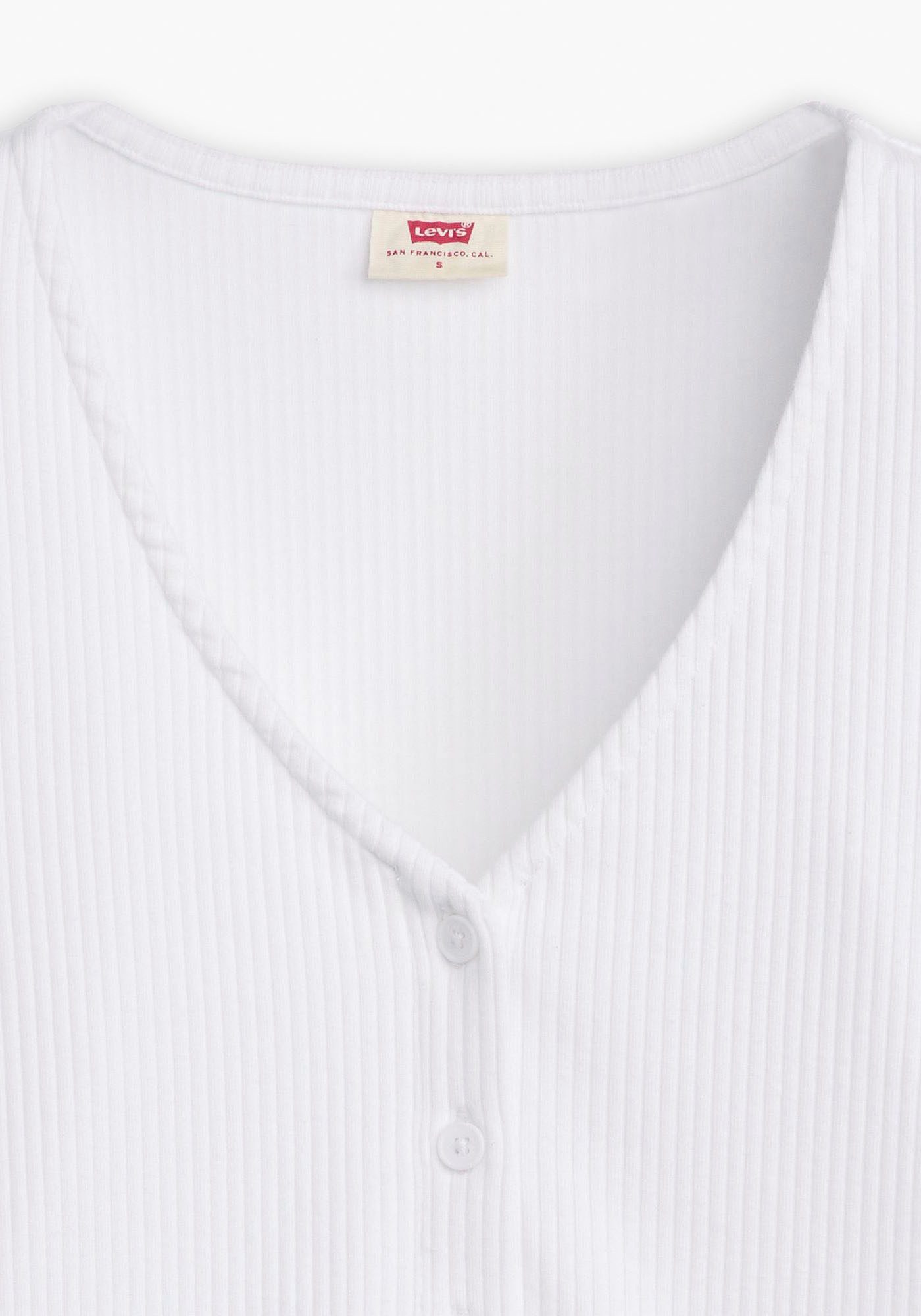 Levi's® Shirt met V-hals met knoopsluiting