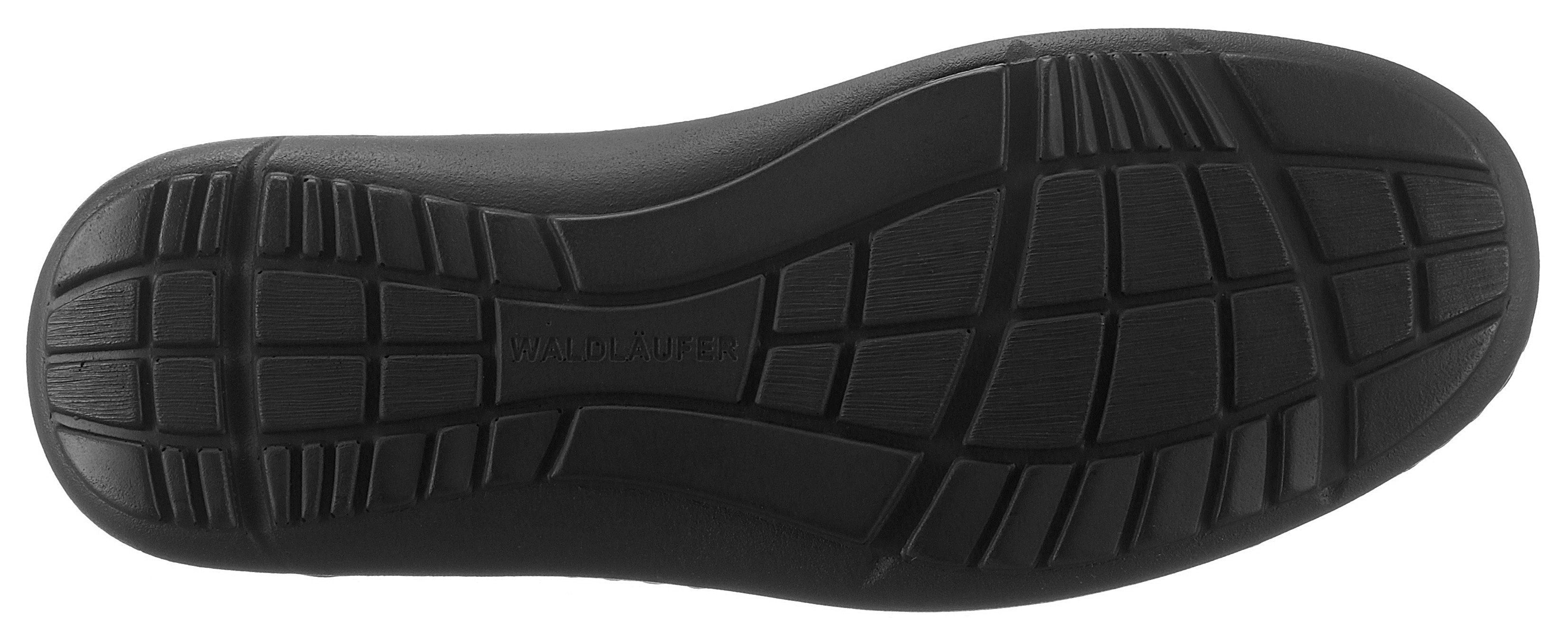 Waldläufer Veterschoenen Herwig met verwisselbare binnenzool, g-breedte, vrijetijdsschoen, lage schoen, veterschoen