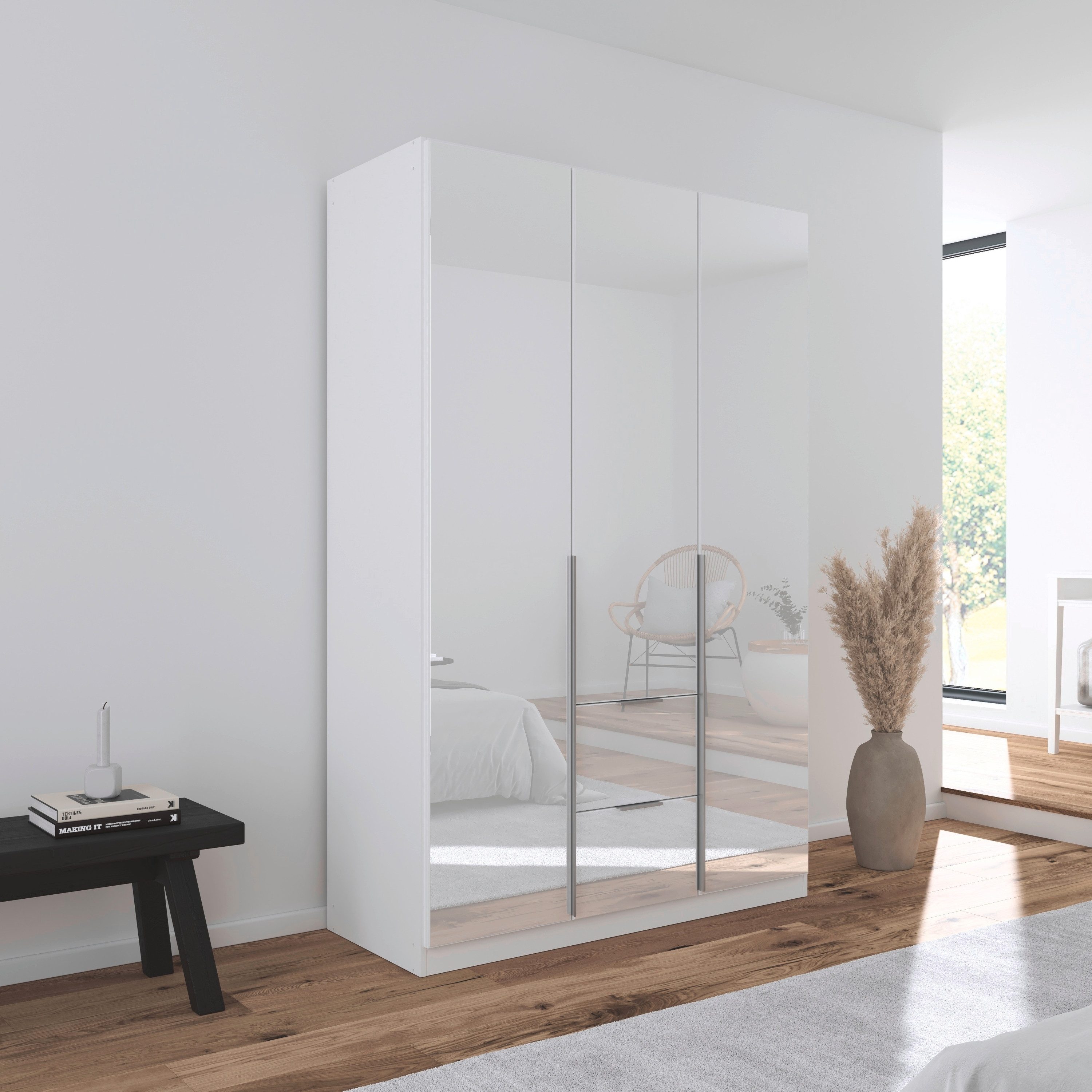 rauch Draaideurkast Kledingkasten kast garderobe AGORDO met glazen front