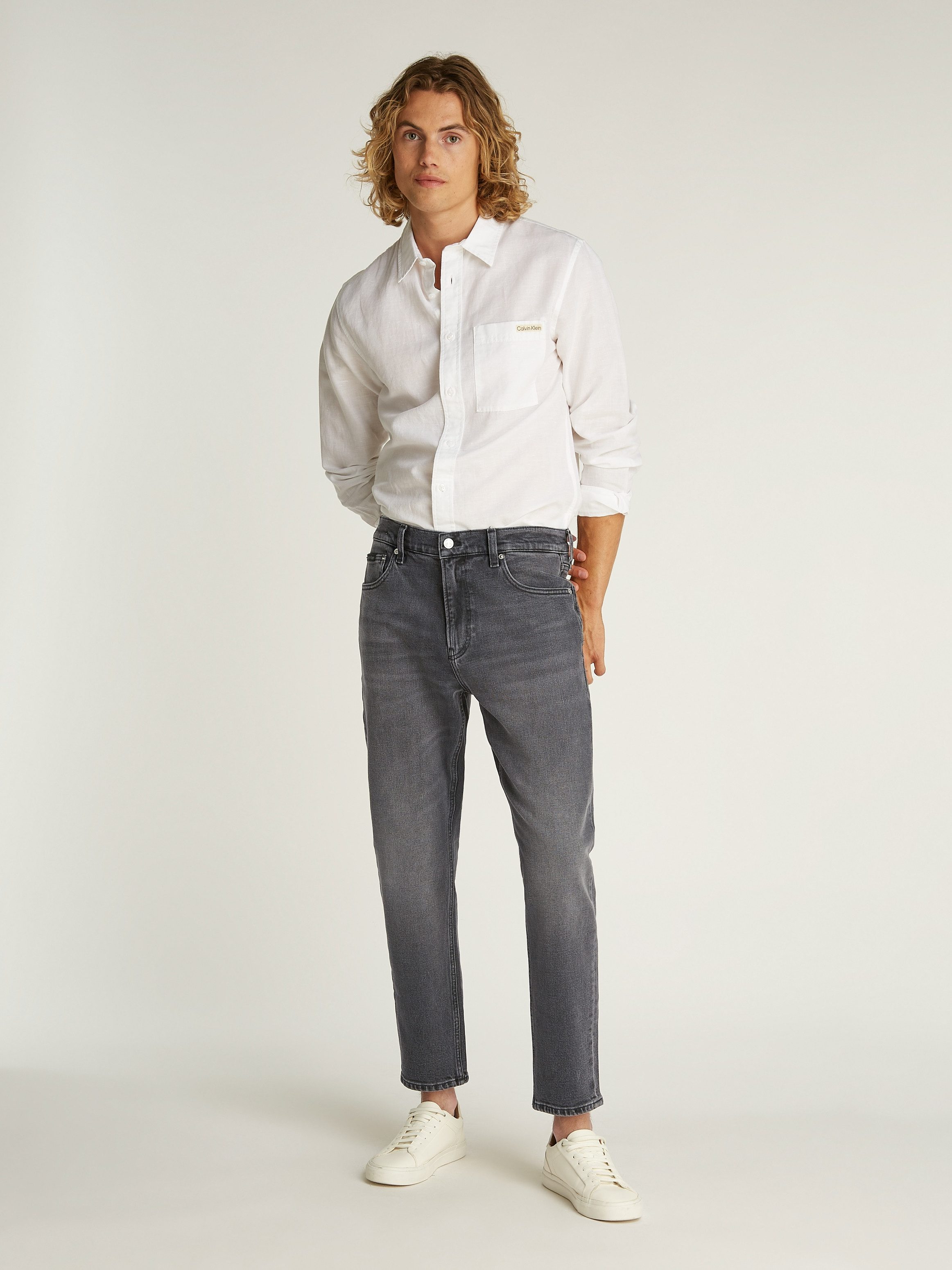 Calvin Klein Tapered jeans DAD JEANS in een retro-look