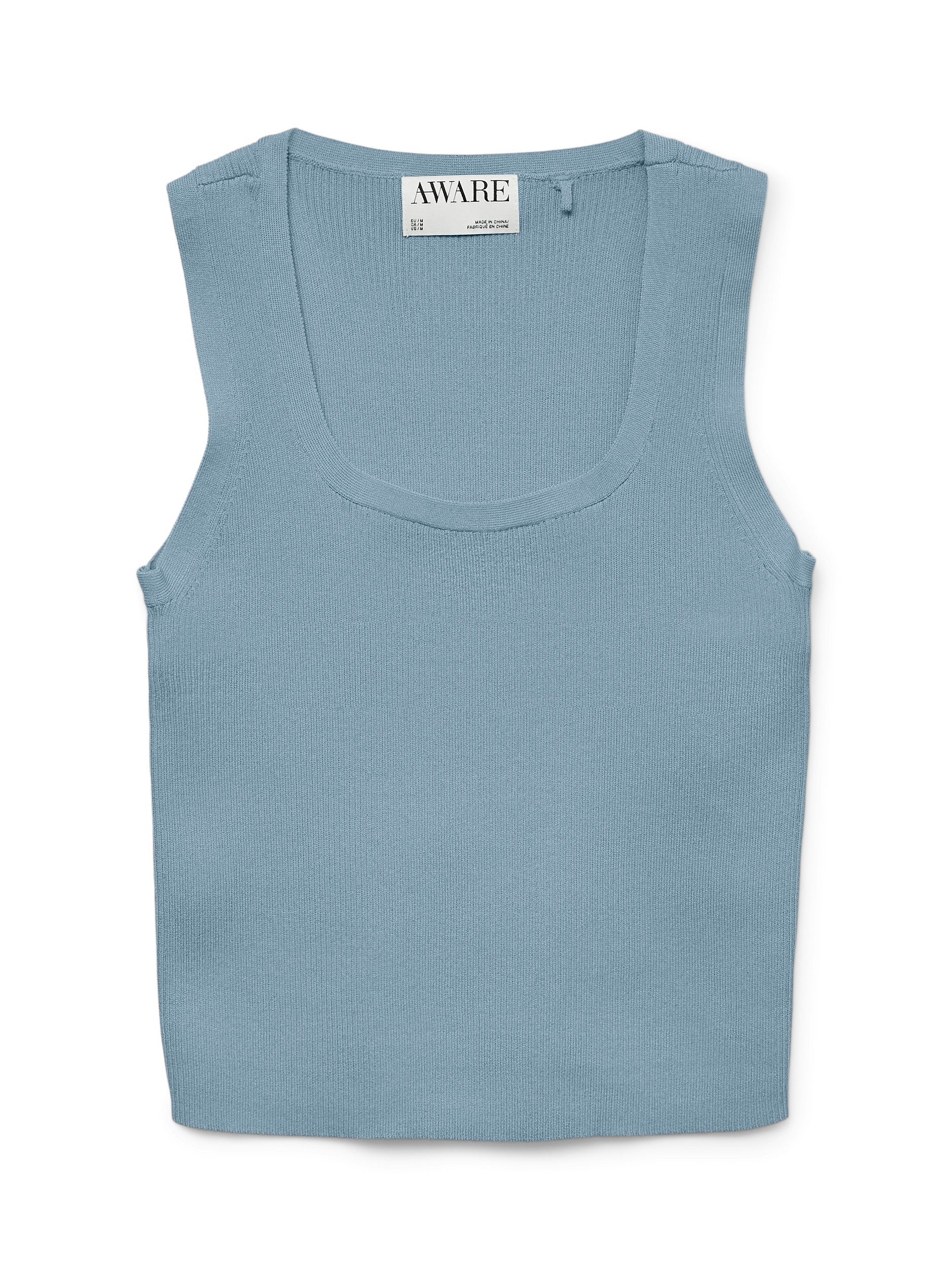 Vero Moda Gebreide top VMPOPPY SL SQUARE NECK TOP VMA NOOS