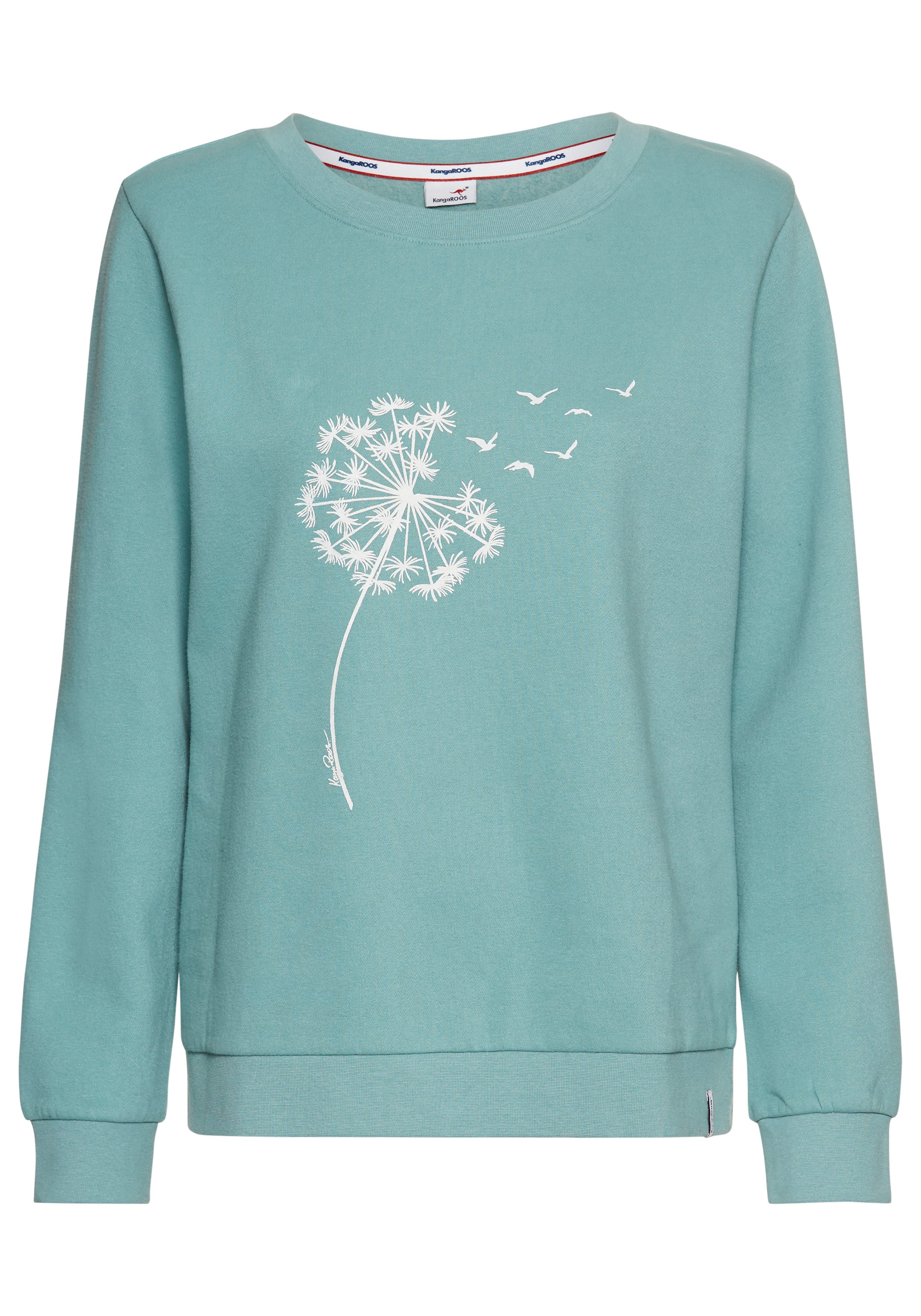 KangaROOS Sweatshirt met frontprint - nieuwe collectie