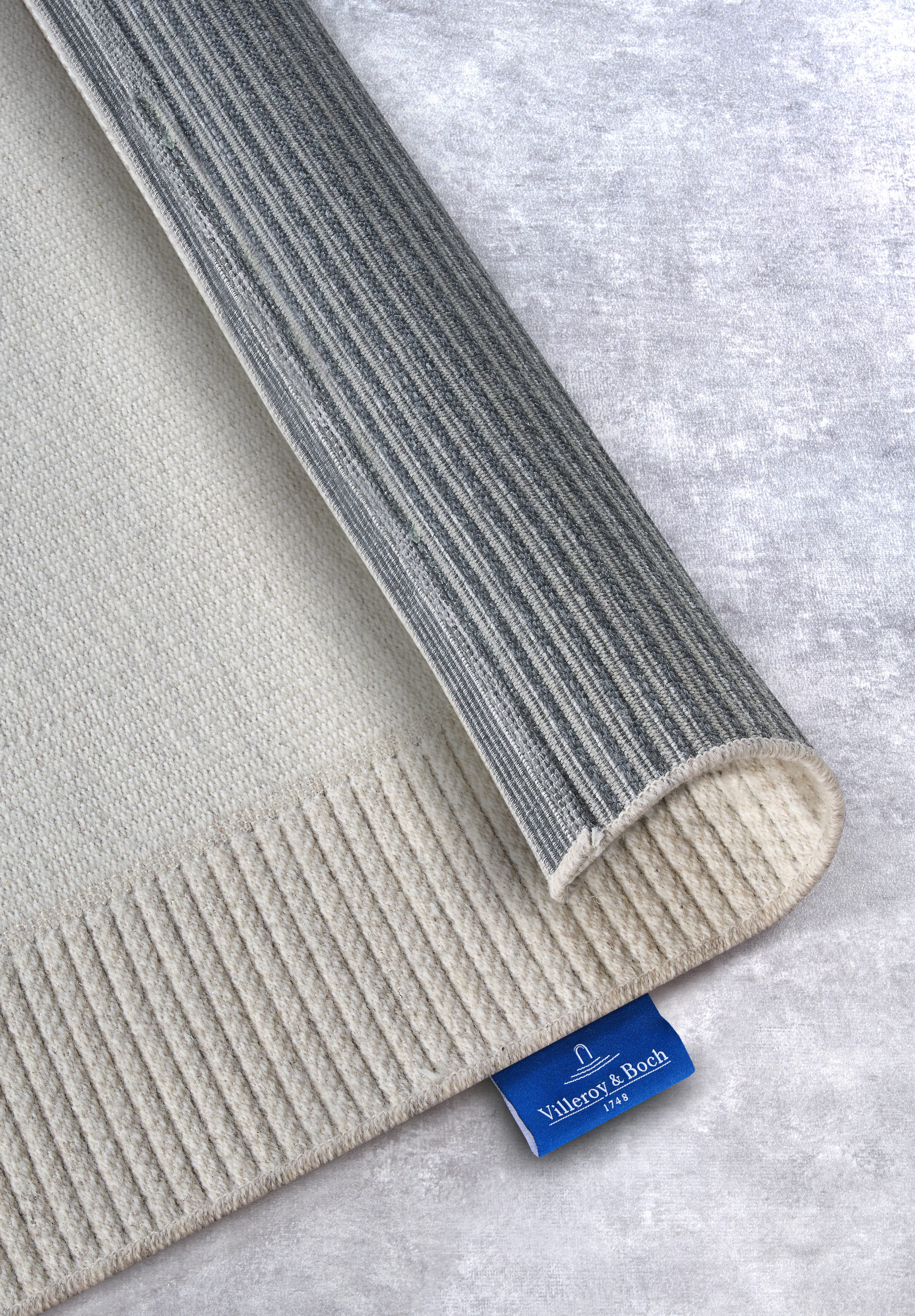 Villeroy & Boch Wollen kleed Johann Scheerwol, wol, natuur, woonkamer, slaapkamer, boho, scandi