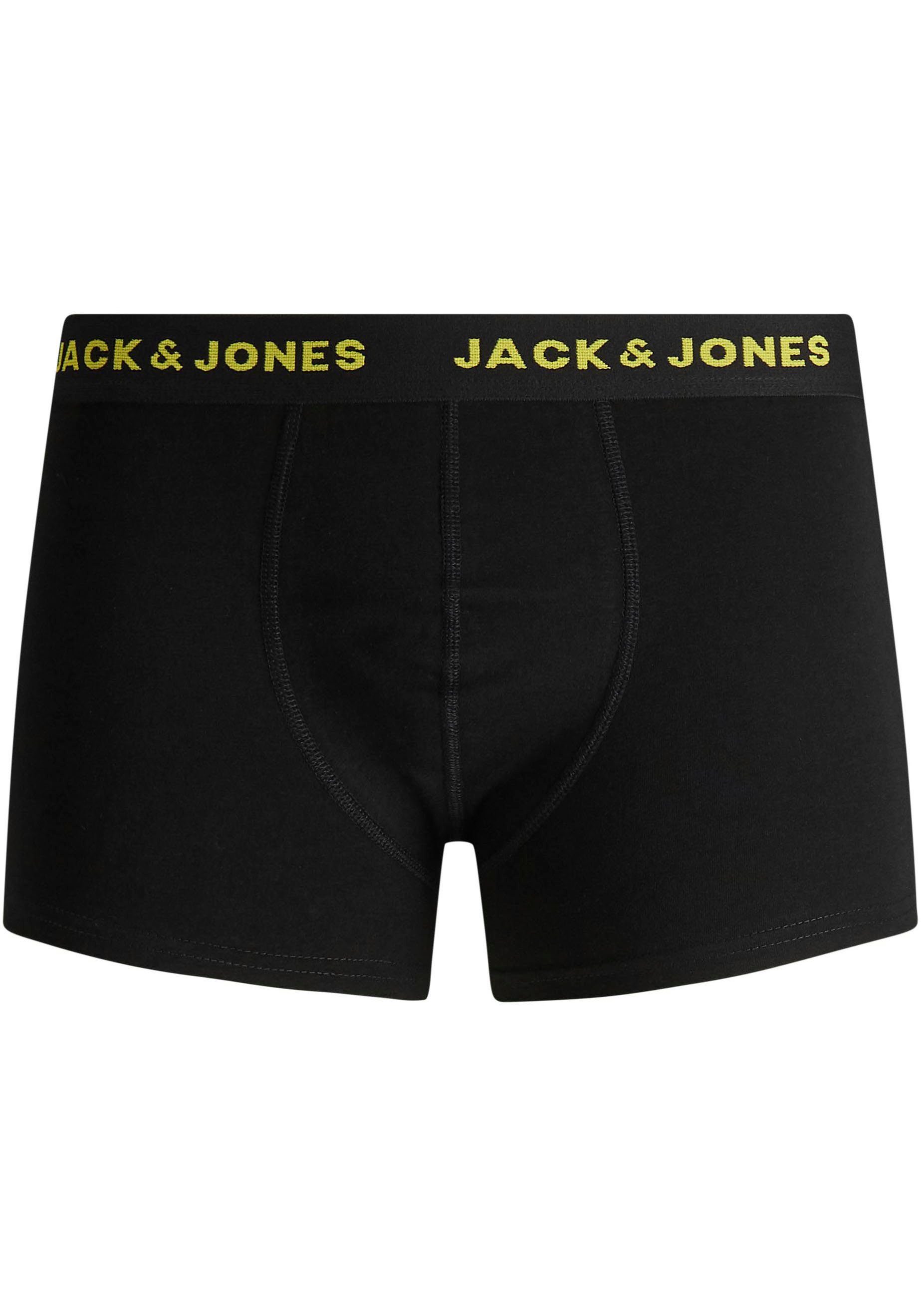 Jack & Jones Junior Trunk JACBASIC elastisch en comfortabel in een 7-pack (set, 7 stuks)