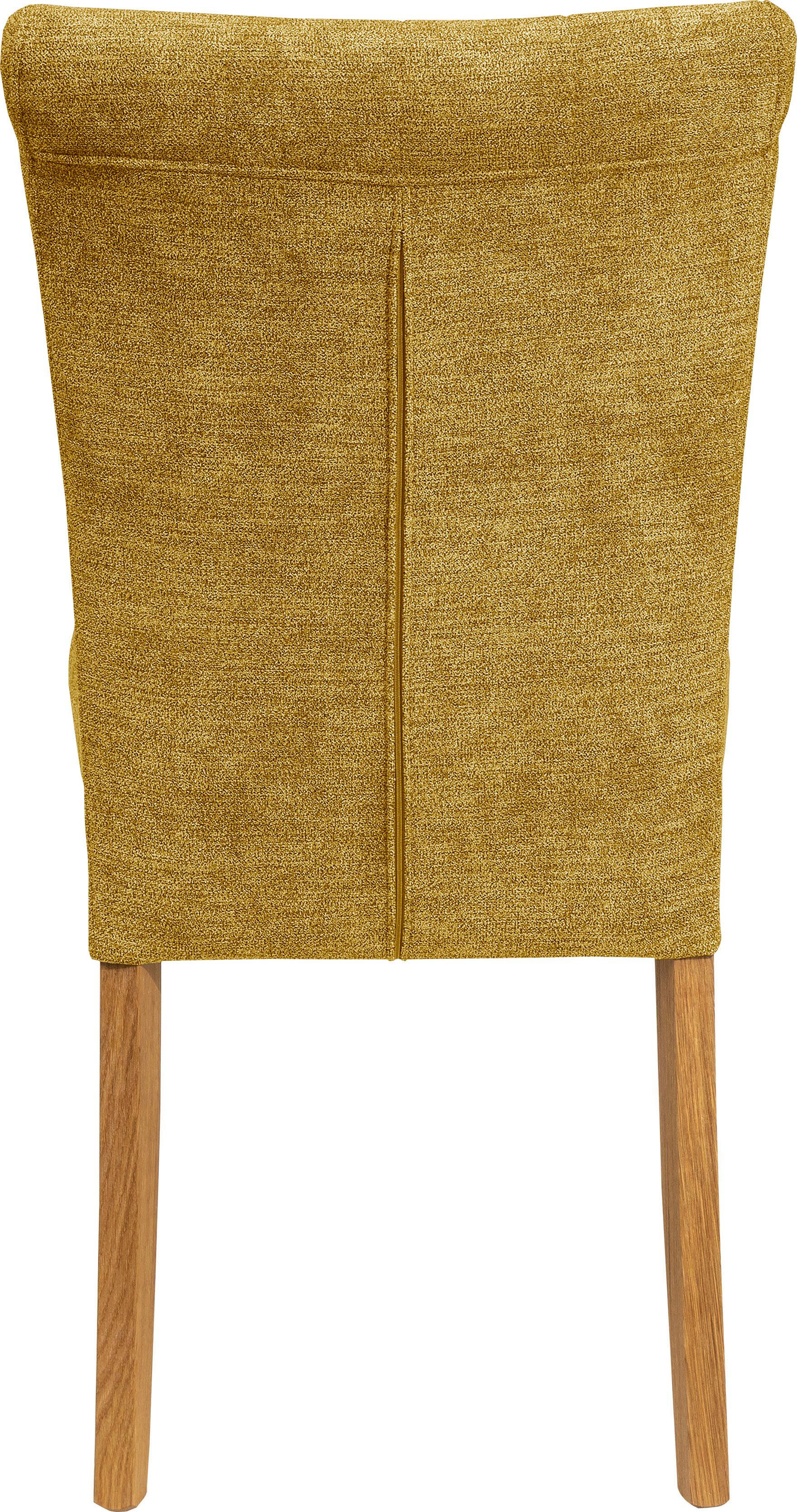 Home affaire Stoel Queen Eetkamerstoel met capitonnage, set van 2, 4 of 6