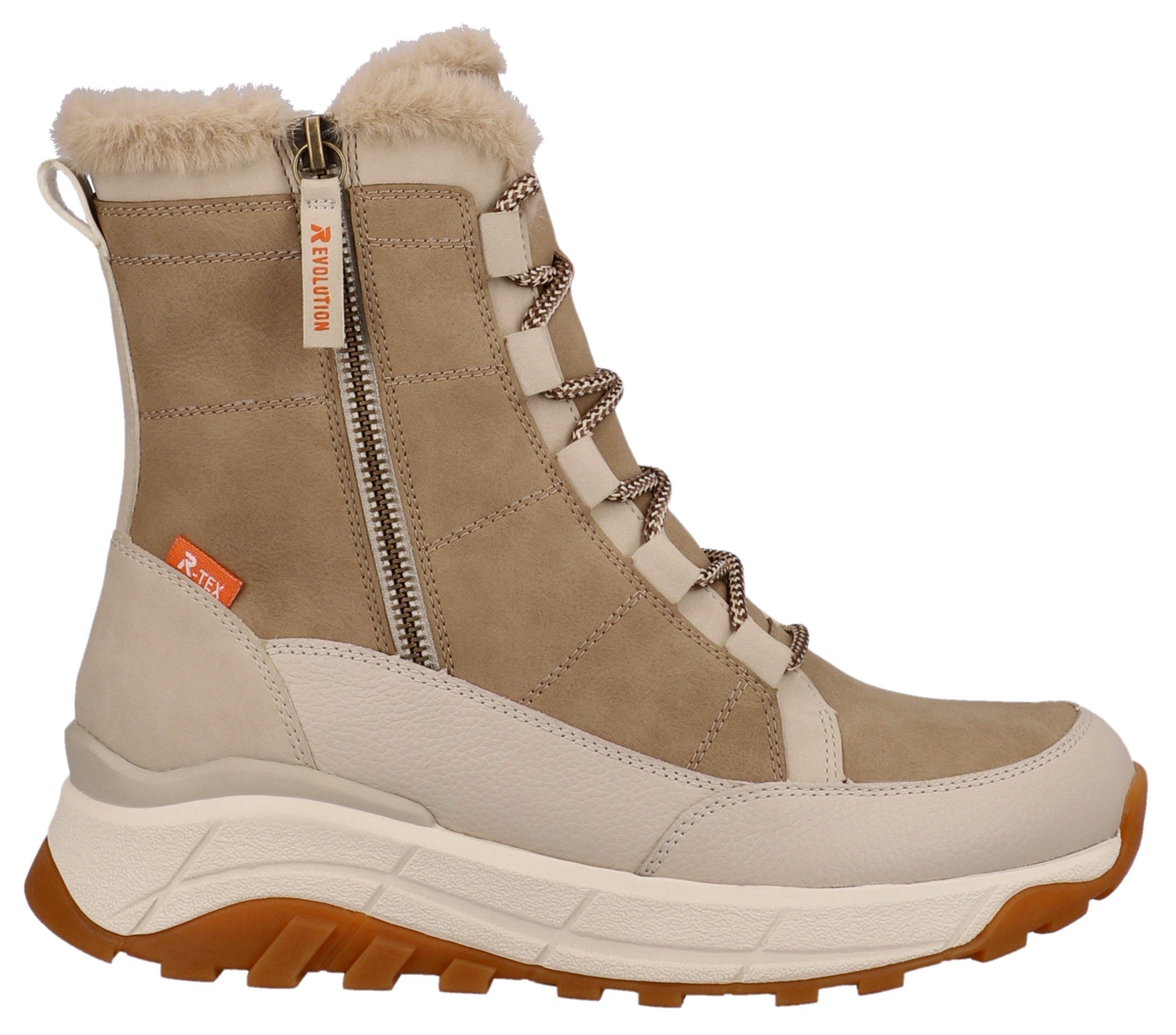 Rieker EVOLUTION Winterlaarzen ankle boot, profile sole, with tex membrane for winter