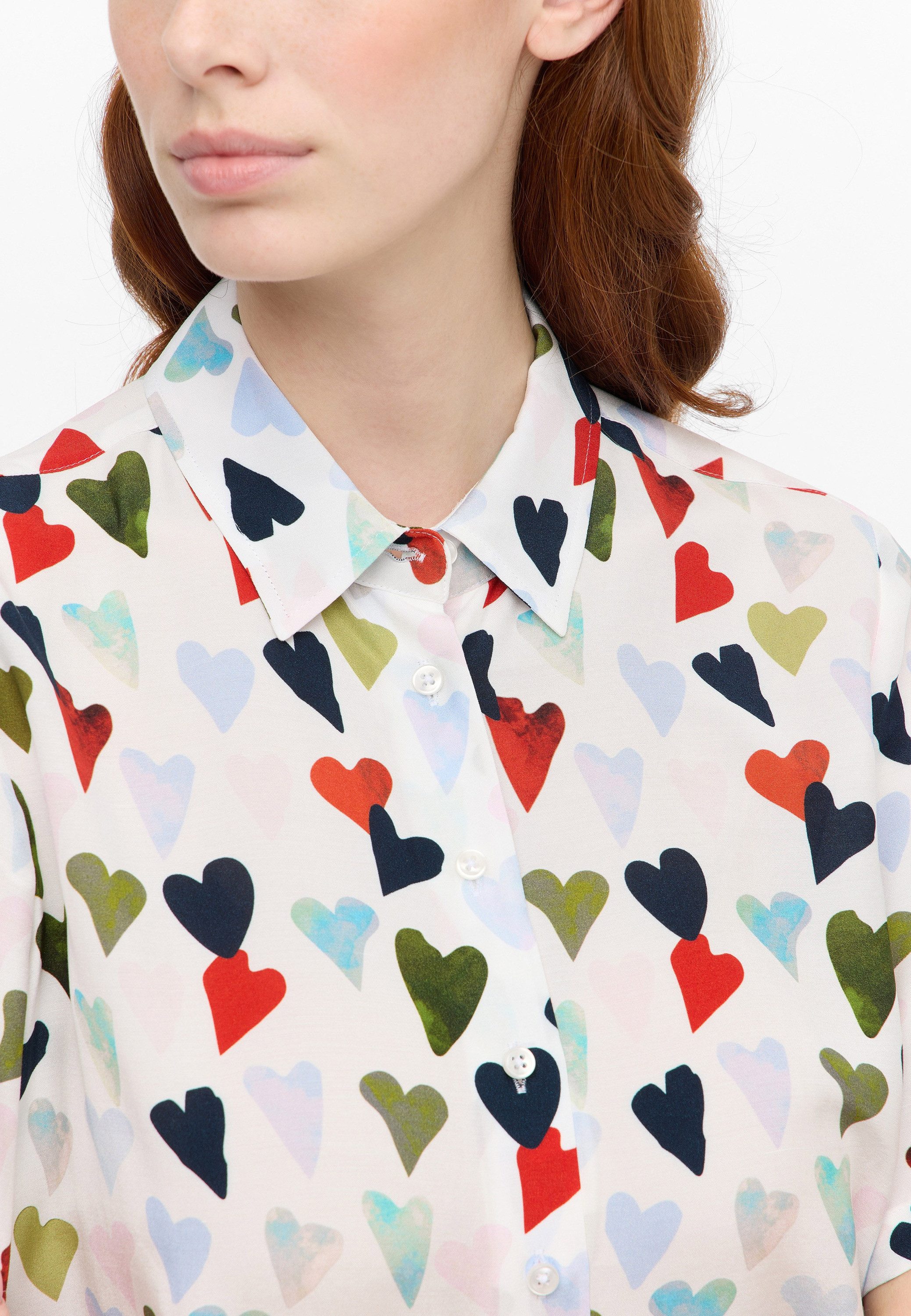 Eterna Overhemdblouse Regular fit