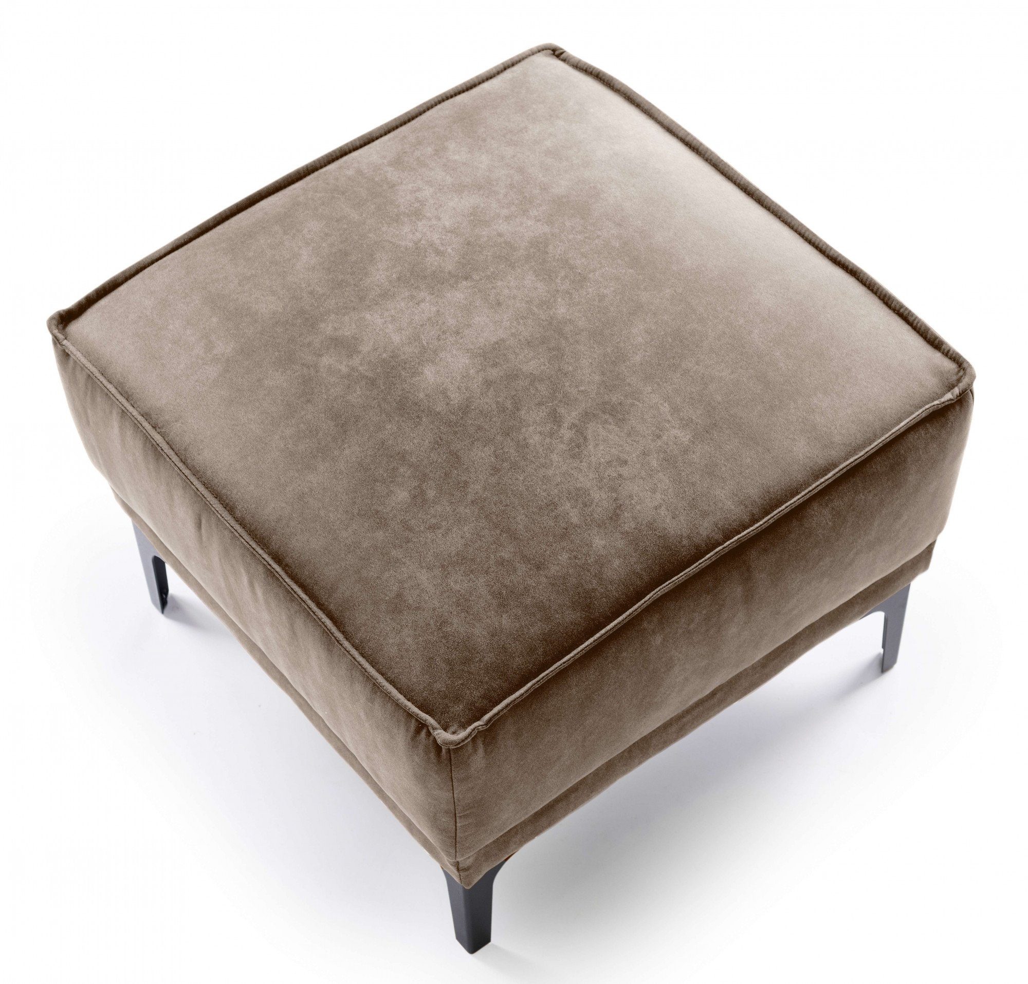 Places of Style Hocker Oland passend bij de serie oland, scandinavisch design, metalen poten