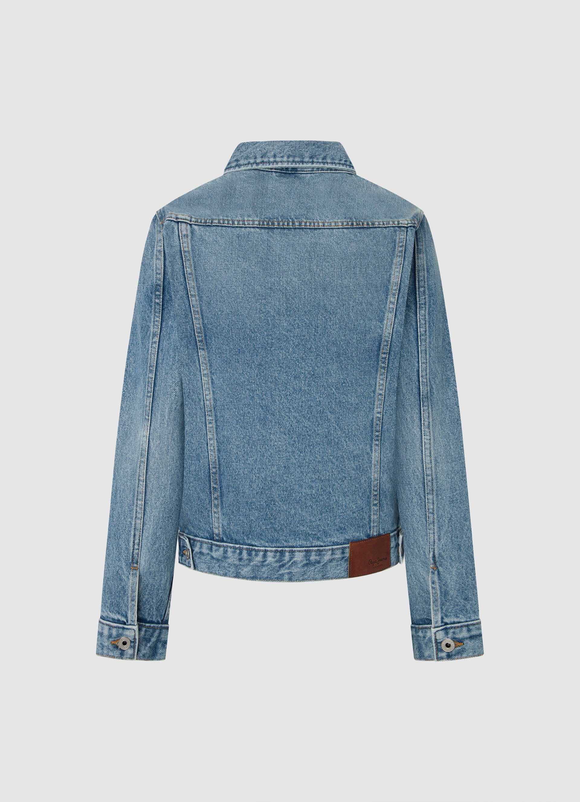 Pepe Jeans jack REGULAR JACKET in authentieke denimkwaliteit