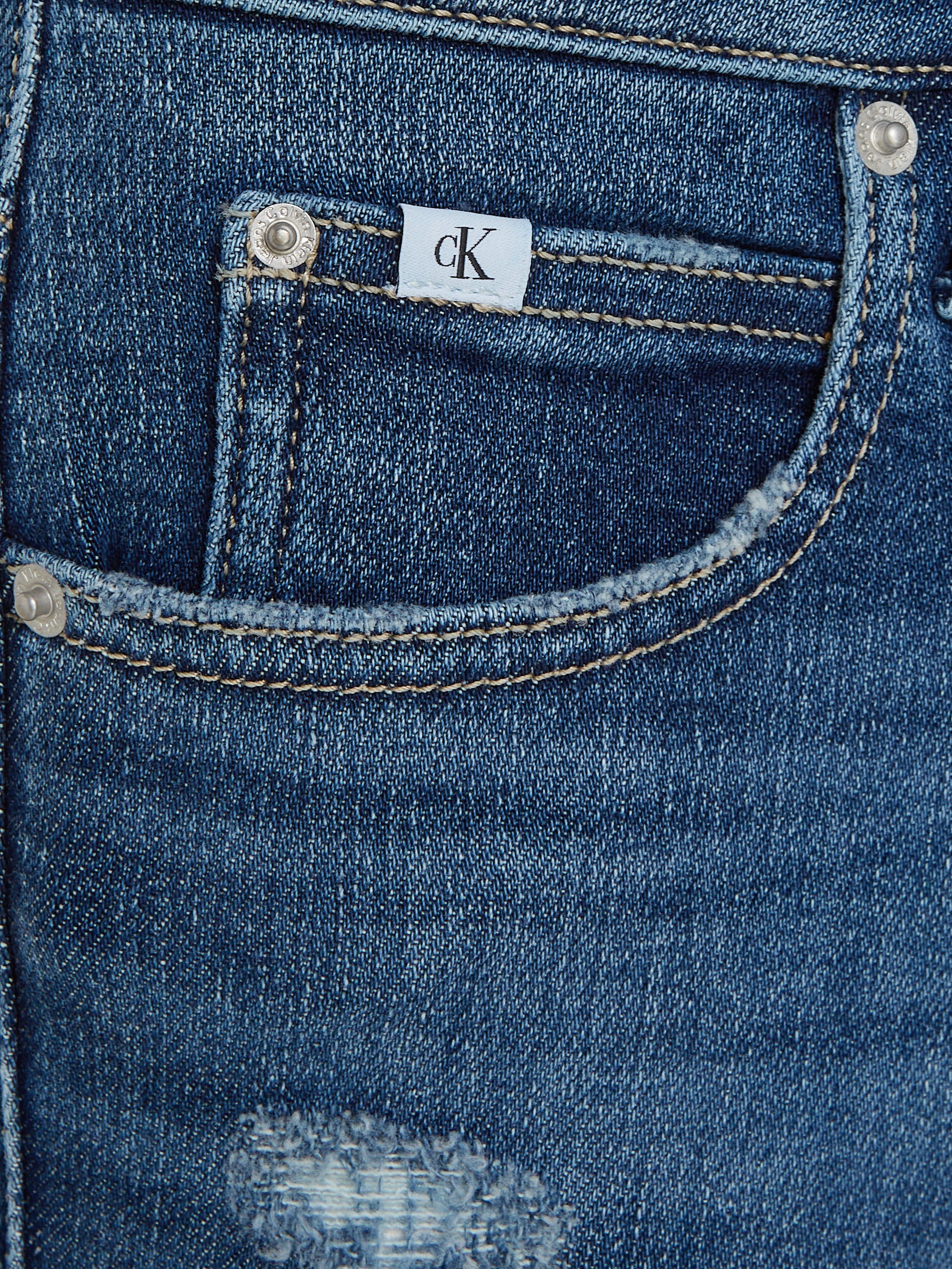Calvin Klein Skinny fit jeans High rise skinny in een klassiek 5-pocketsmodel