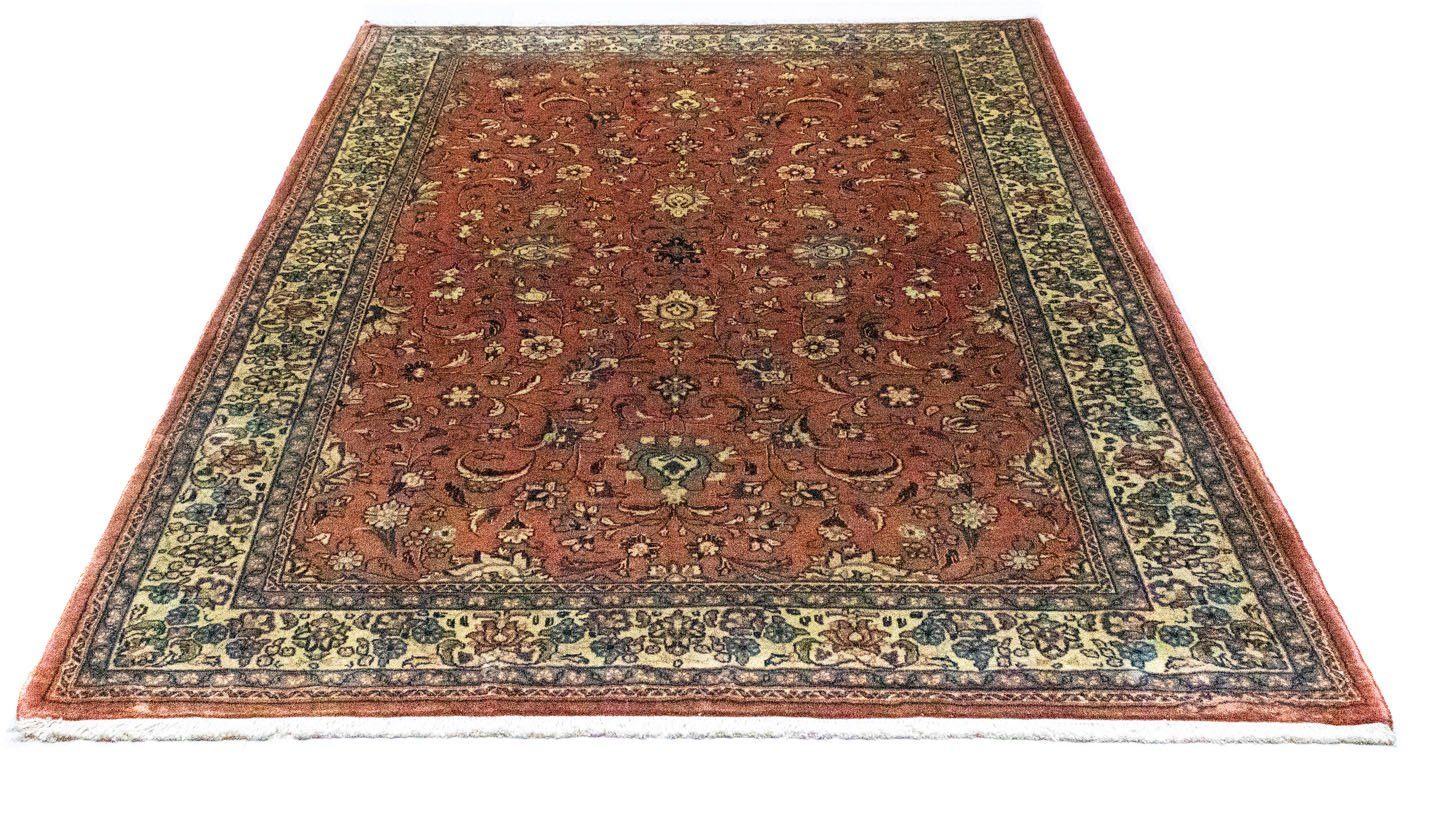 morgenland Wollen kleed Sarough Teppich handgeknüpft rot-Perserteppich - Classic - 245 x 160 cm - rot