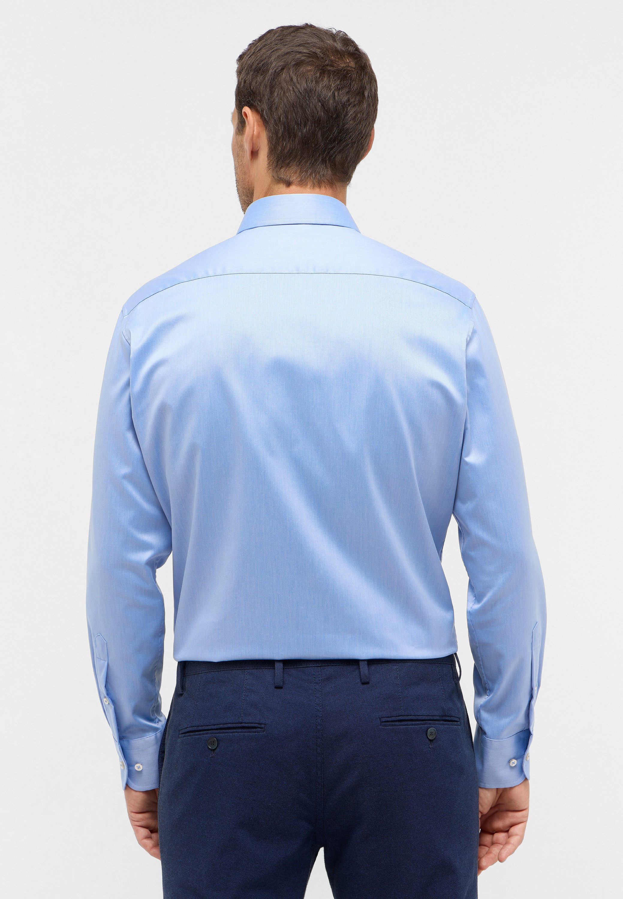 Eterna Overhemd met lange mouwen MODERN FIT NON IRON (strijkvrij)