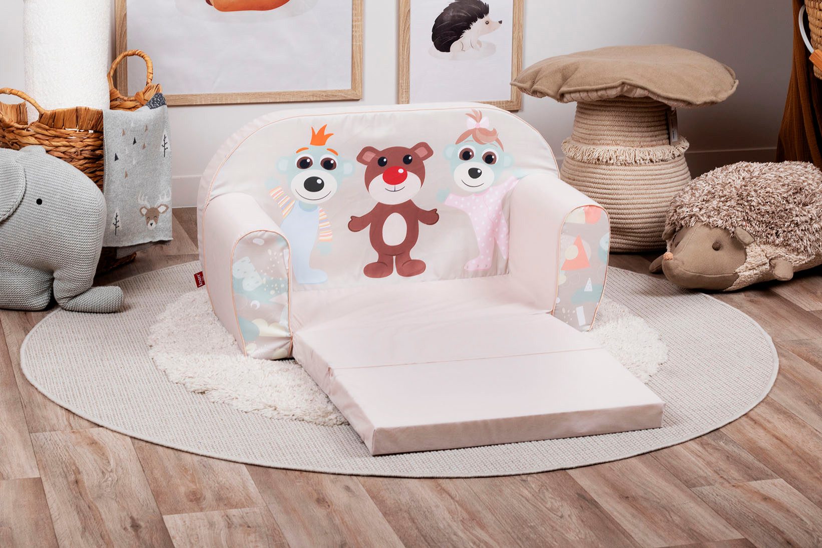 Knorrtoys® Bank Babies and the bear voor kinderen, made in europe