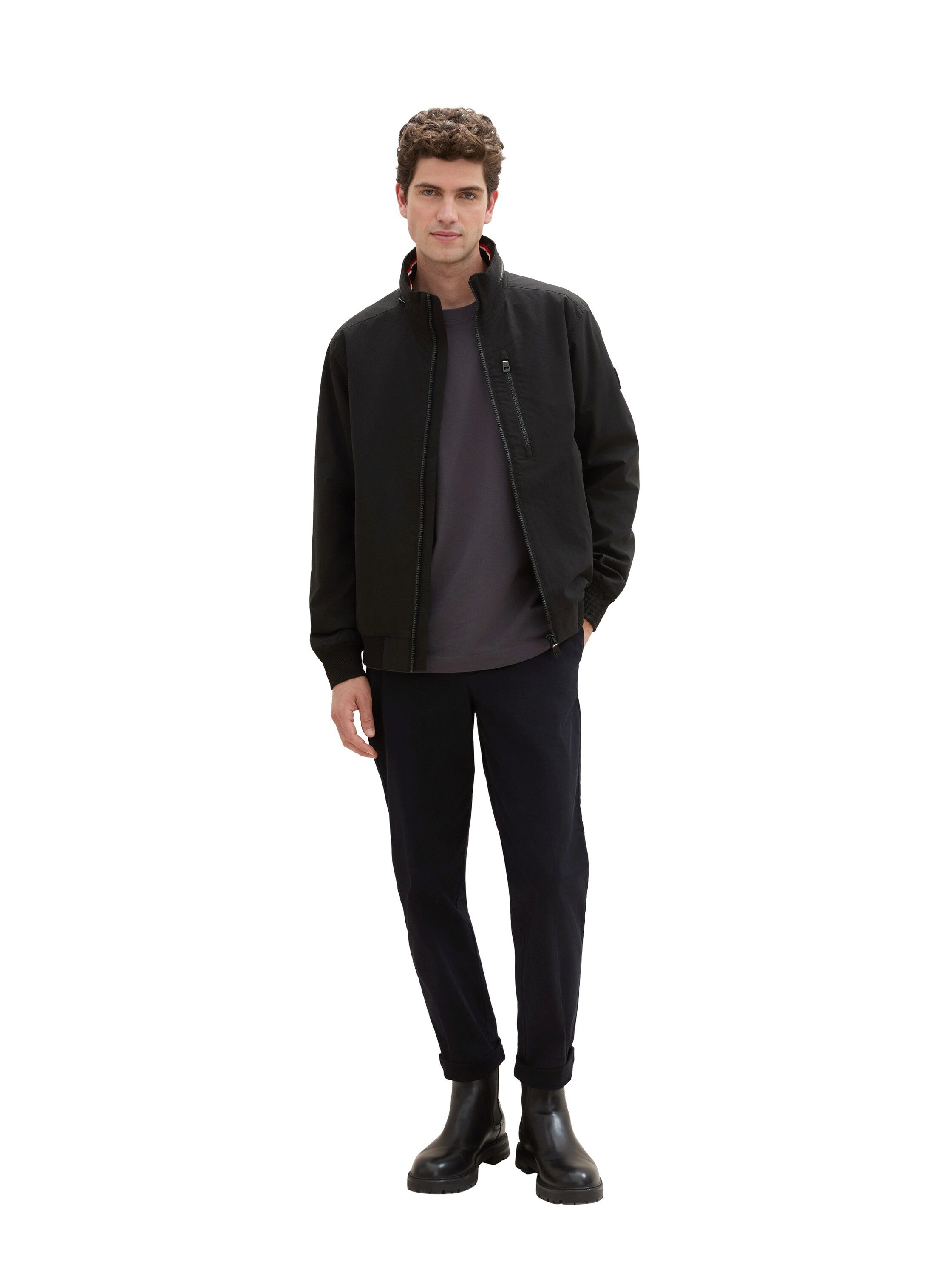 Tom Tailor Blouson met een ritssluiting