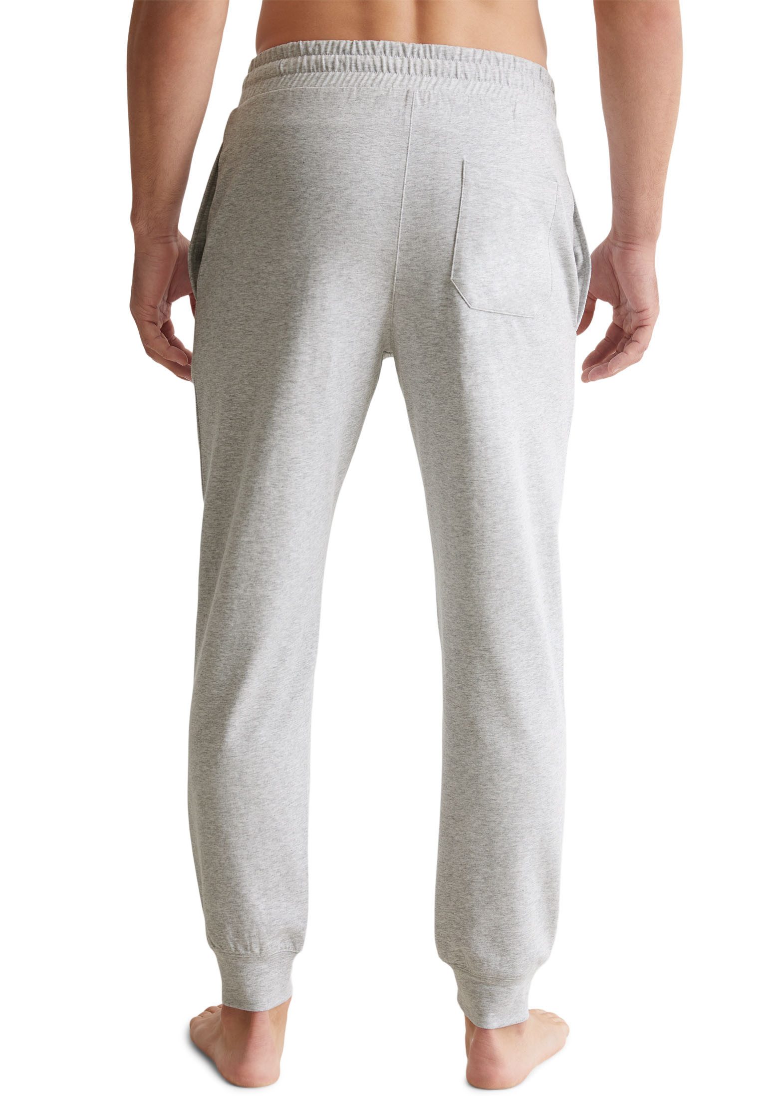 Marc O'Polo Pyjamabroek Heavy-jersey met stijlvolle logoprint