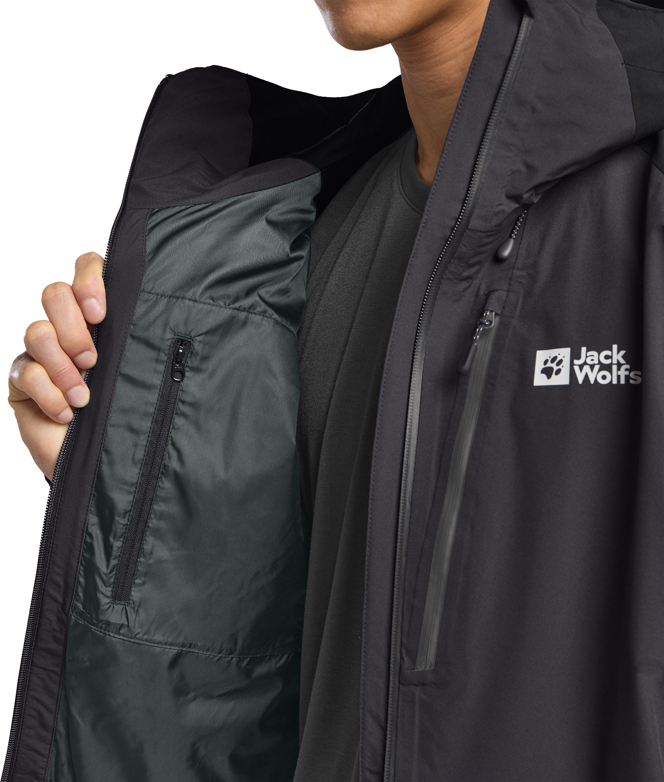 Jack Wolfskin Functioneel jack EAGLE PEAK 2L JKT M