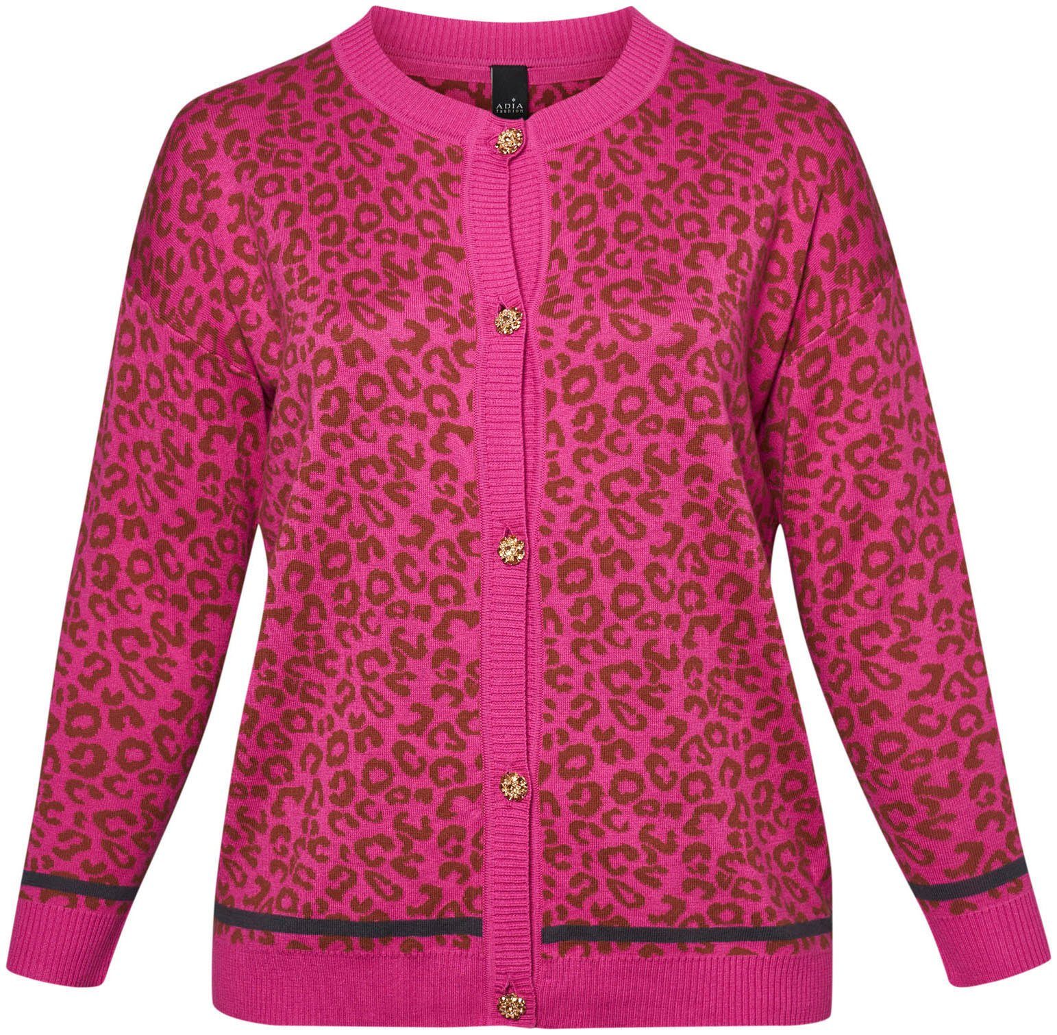 ADIA Cardigan met animal-print