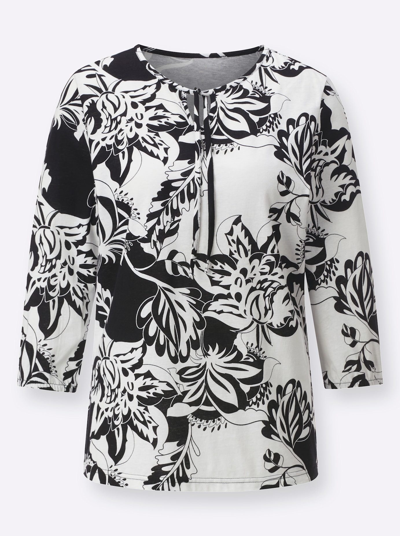 Classic Basics Shirt met ronde hals (1-delig)