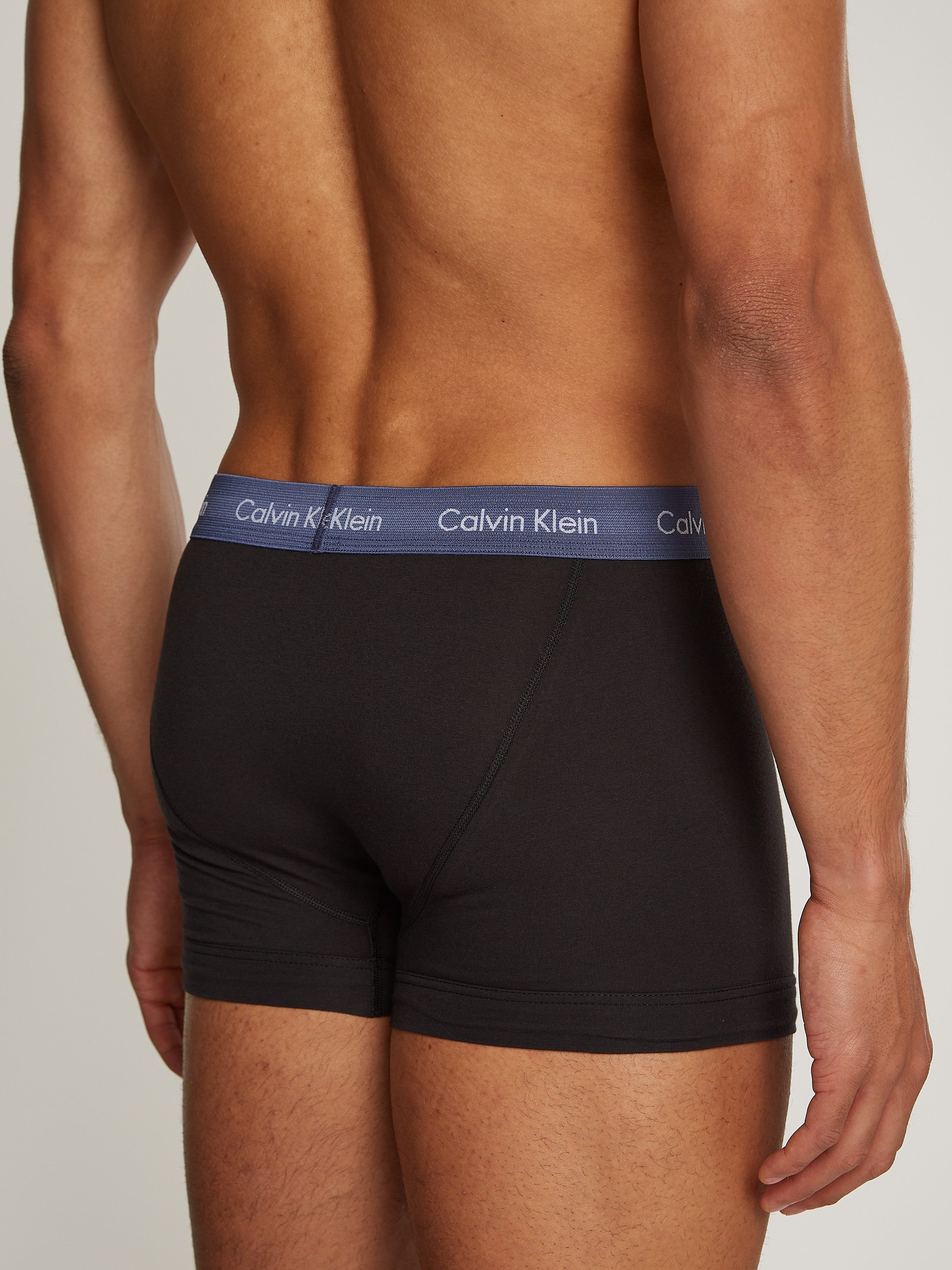 Calvin Klein Trunk 3PK met logo-elastische tailleband (3 stuks) (3 stuks)