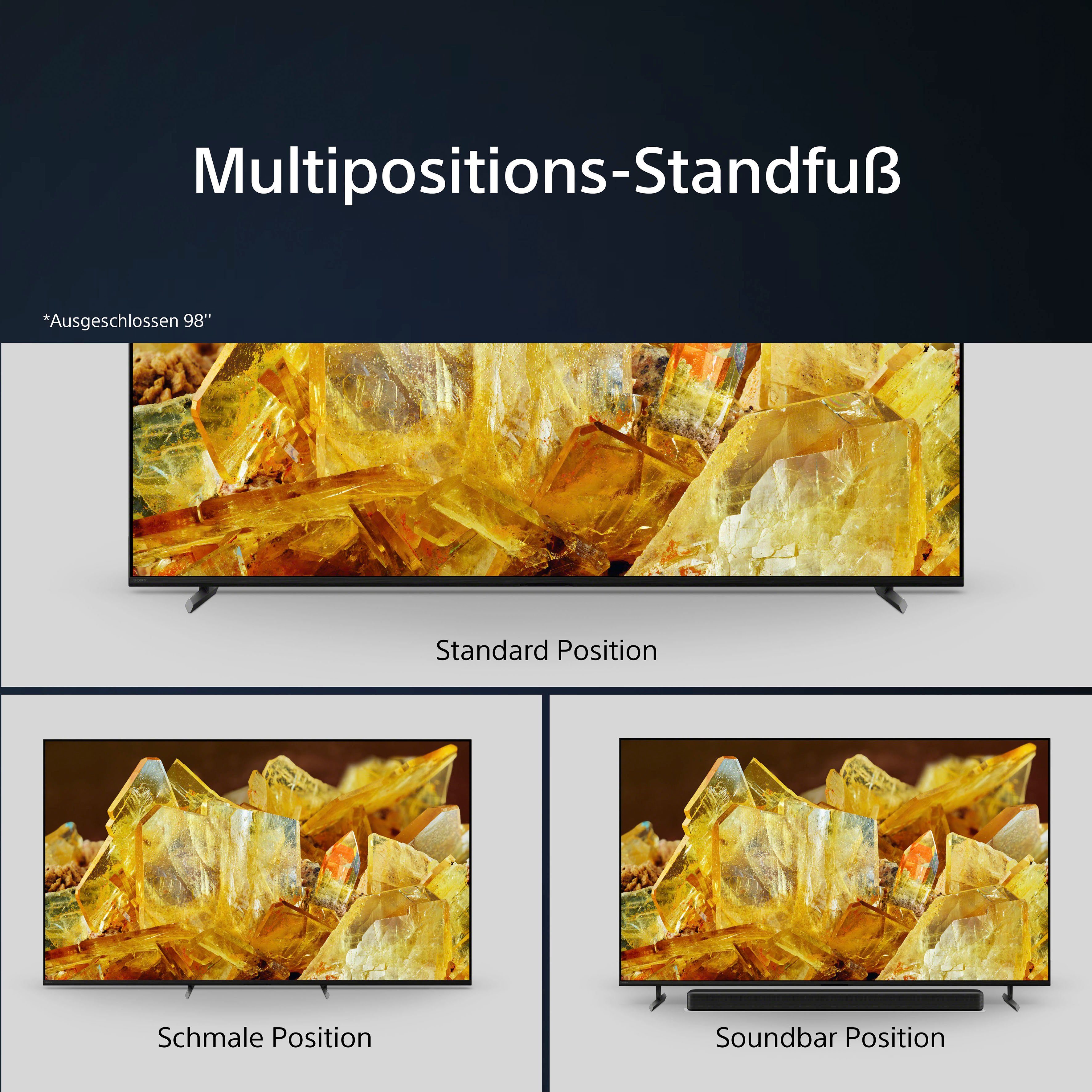 Sony Led-TV XR-65X90L, 164 cm / 65", 4K Ultra HD, Android TV - Google TV - Smart TV, TRILUMINOS PRO, BRAVIA CORE, met exclusieve PS5 functies