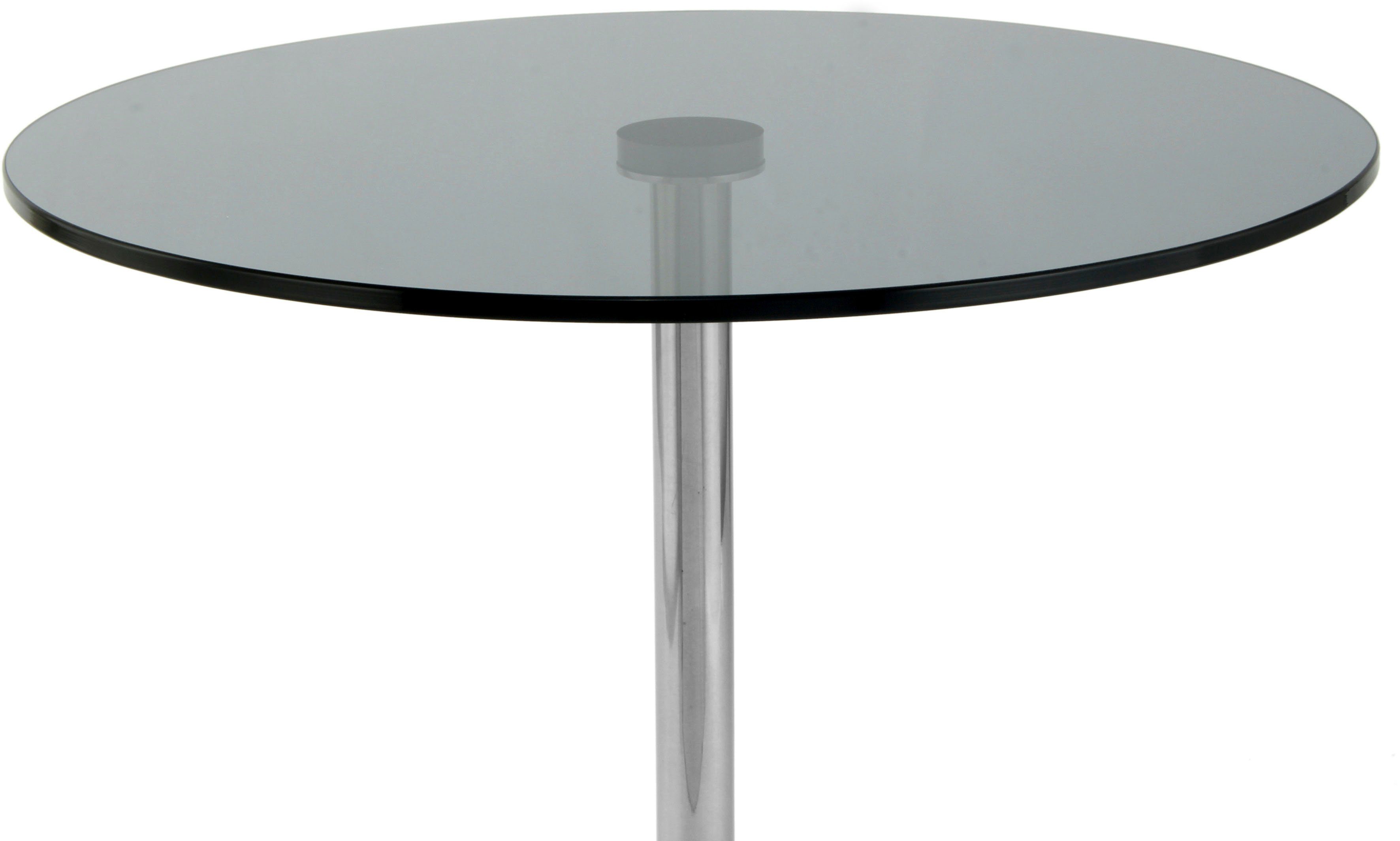 Kayoom Bijzettafel Lana 125, robuust glasblad, basis in marmerlook robust, onderhoudsvriendelijk, van hoge kwaliteit, geschikt voor buiten en binnen (1 stuk)