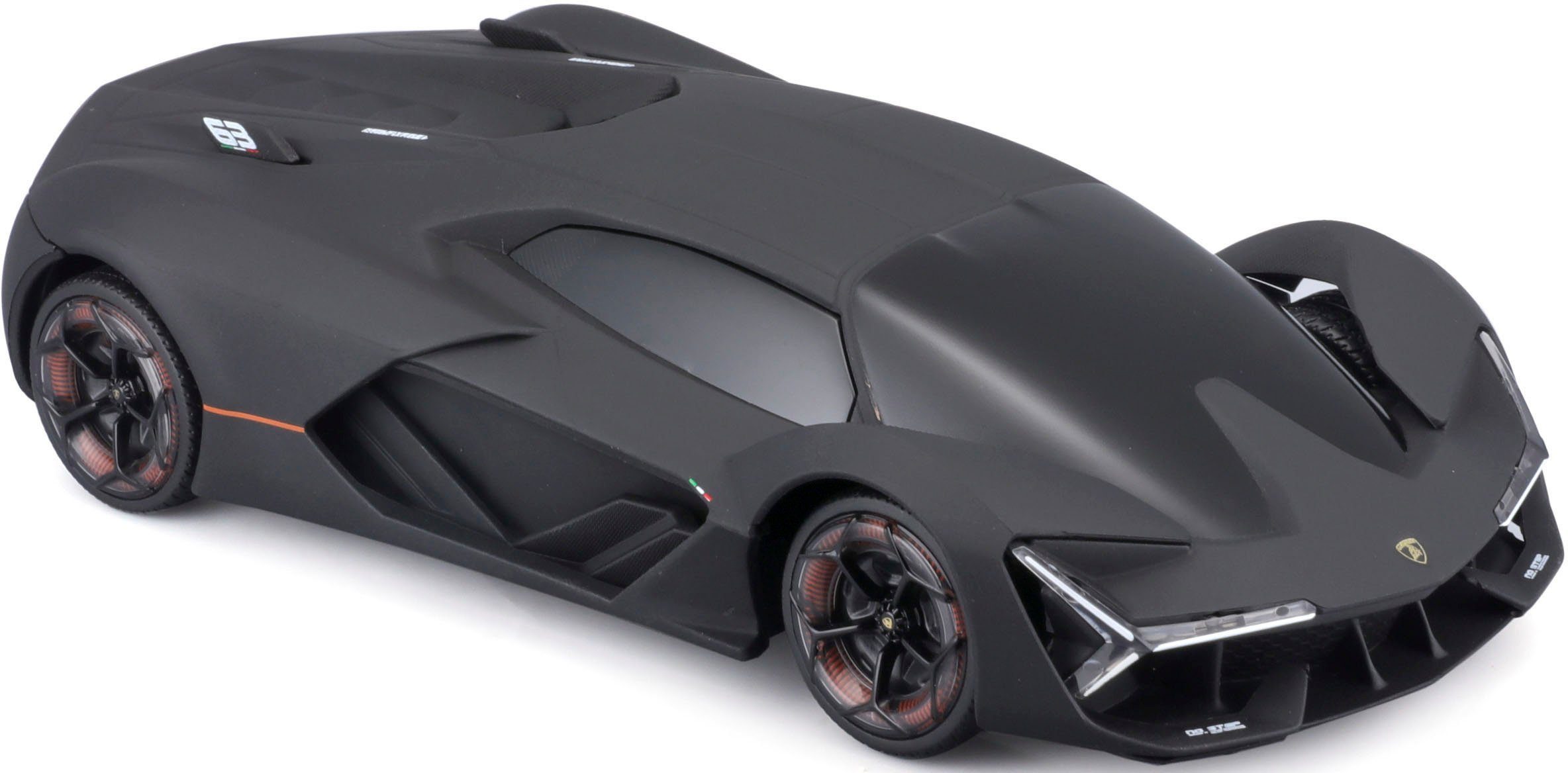  Maisto Tech R/C 1:24 Scale 2.4 GHz Lamborghini Terzo Millenio,  Gloss Black : Toys & Games