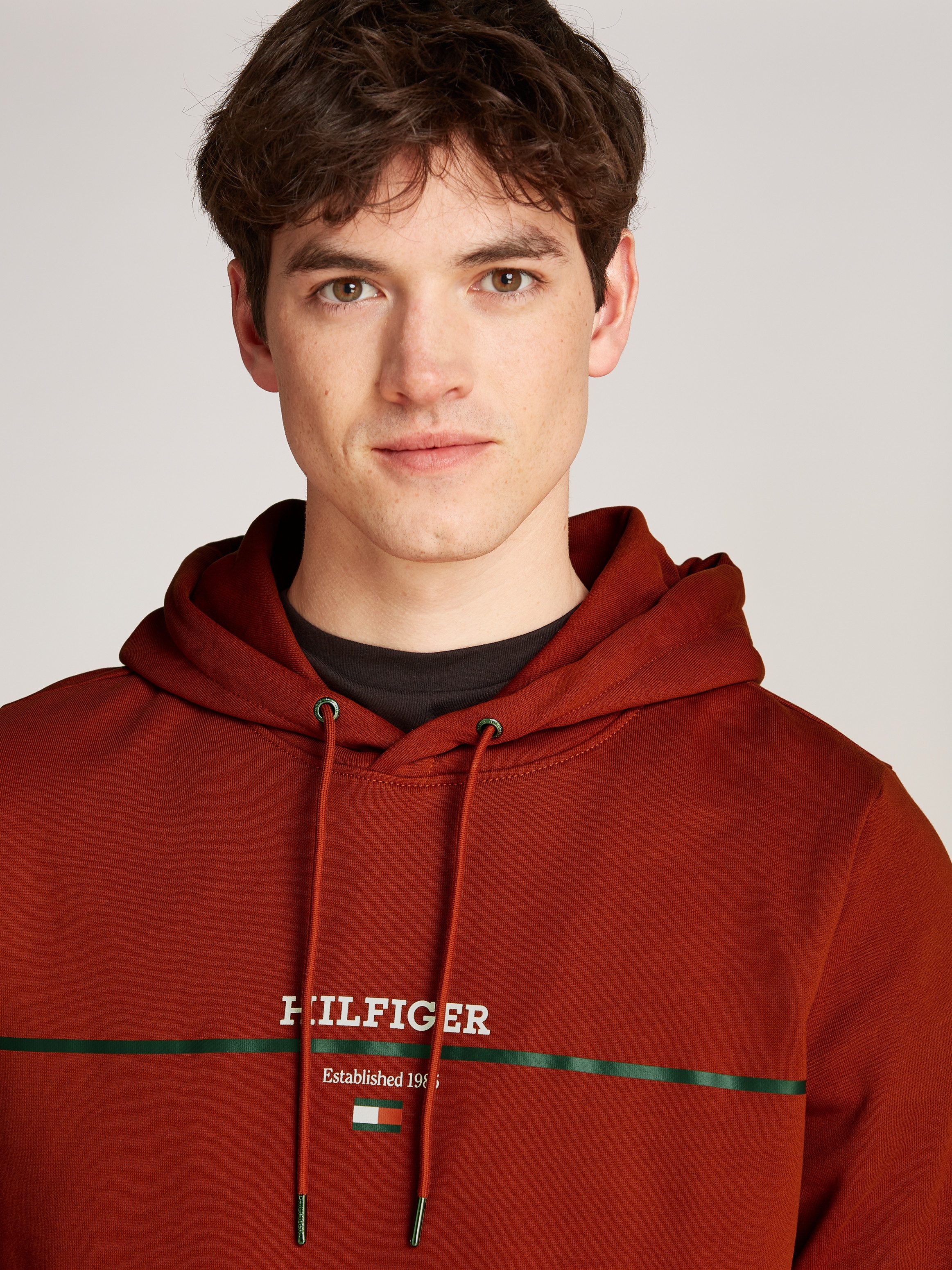 Tommy Hilfiger Hoodie HILFIGER STRIPE TERRY HOODY