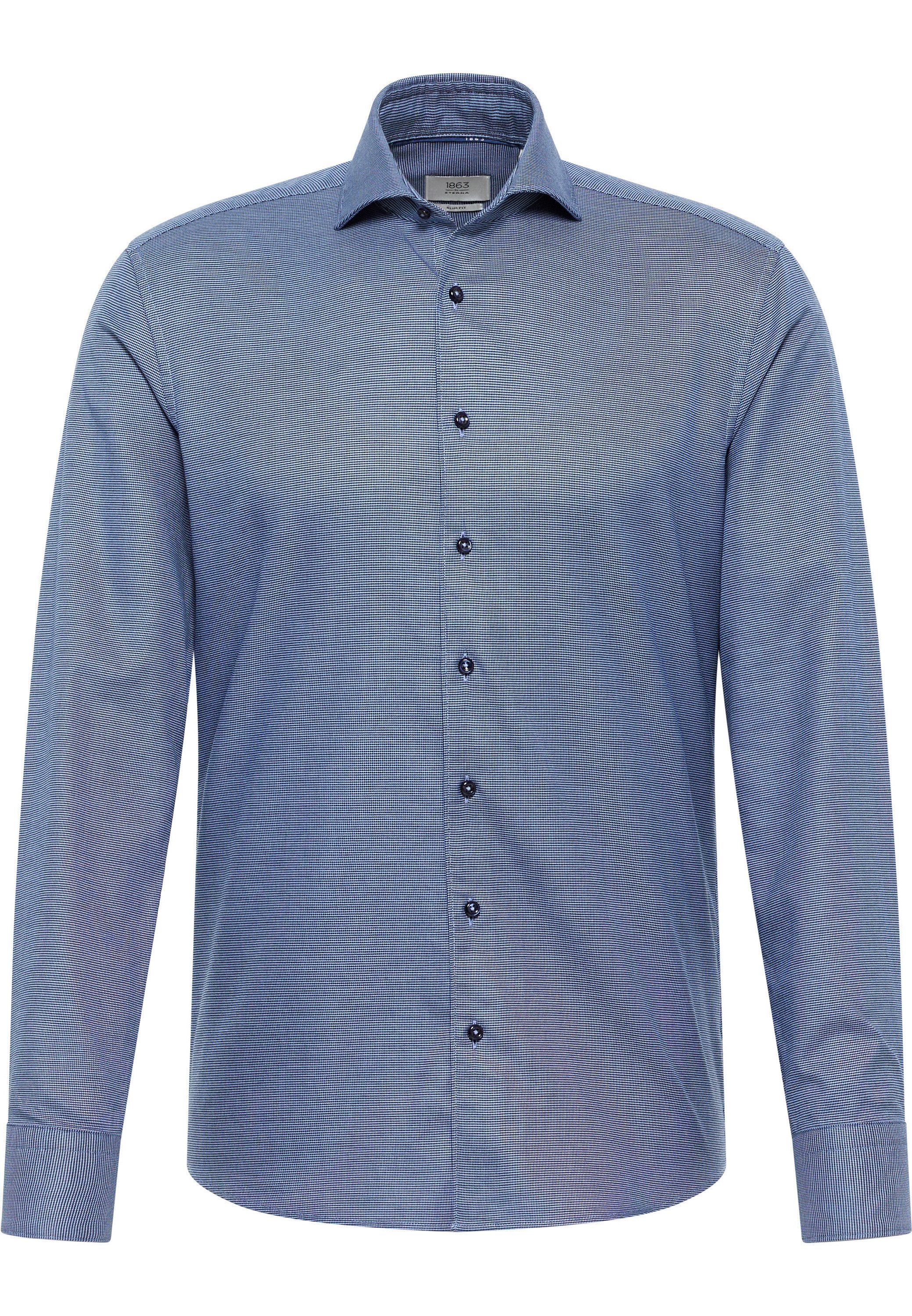 Eterna Overhemd met lange mouwen Slim fit EASY IRON (gemakkelijk te strijken)
