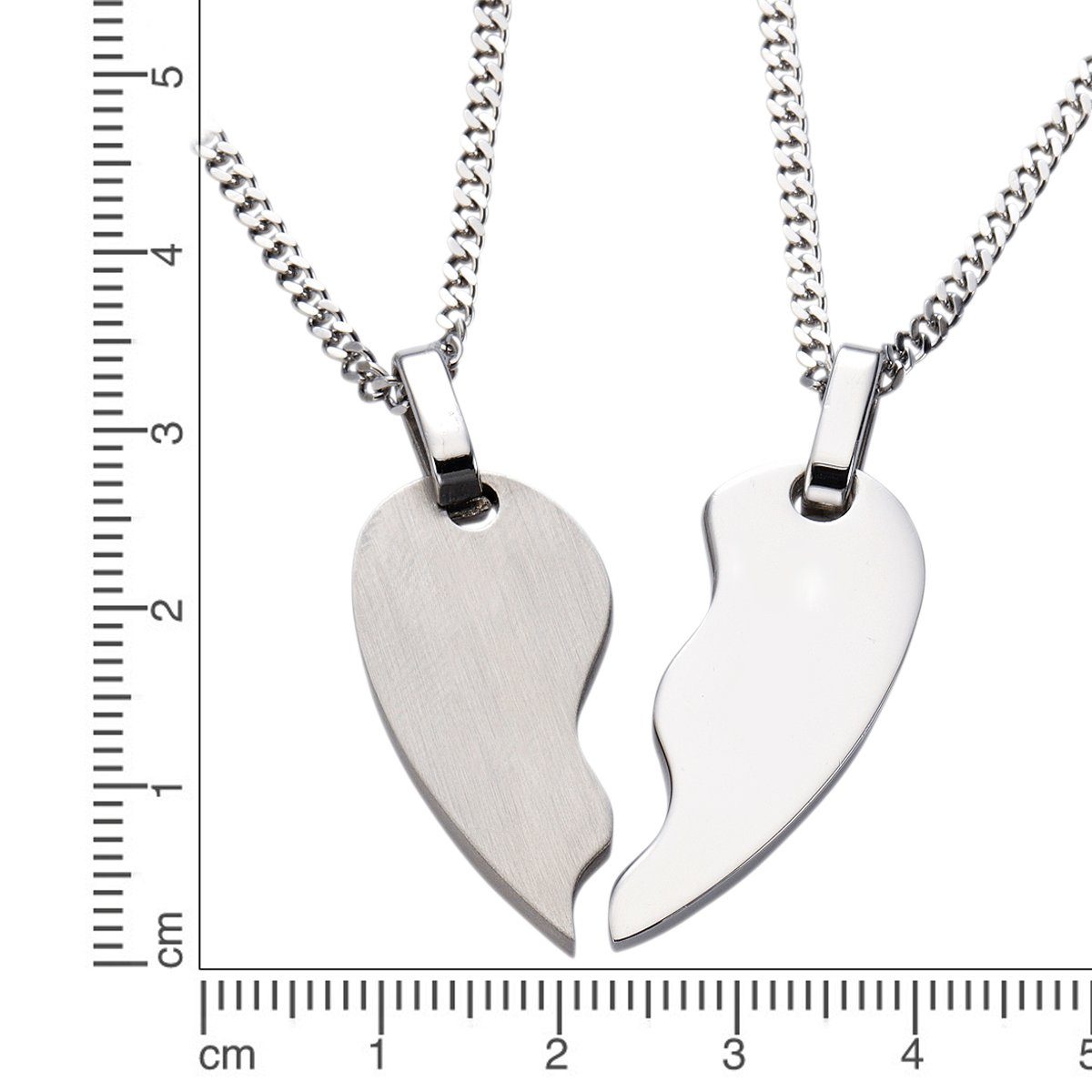 Firetti Sieradenset Multipack sieraad cadeau halsketting naam ketting liefde hart (4-delig)
