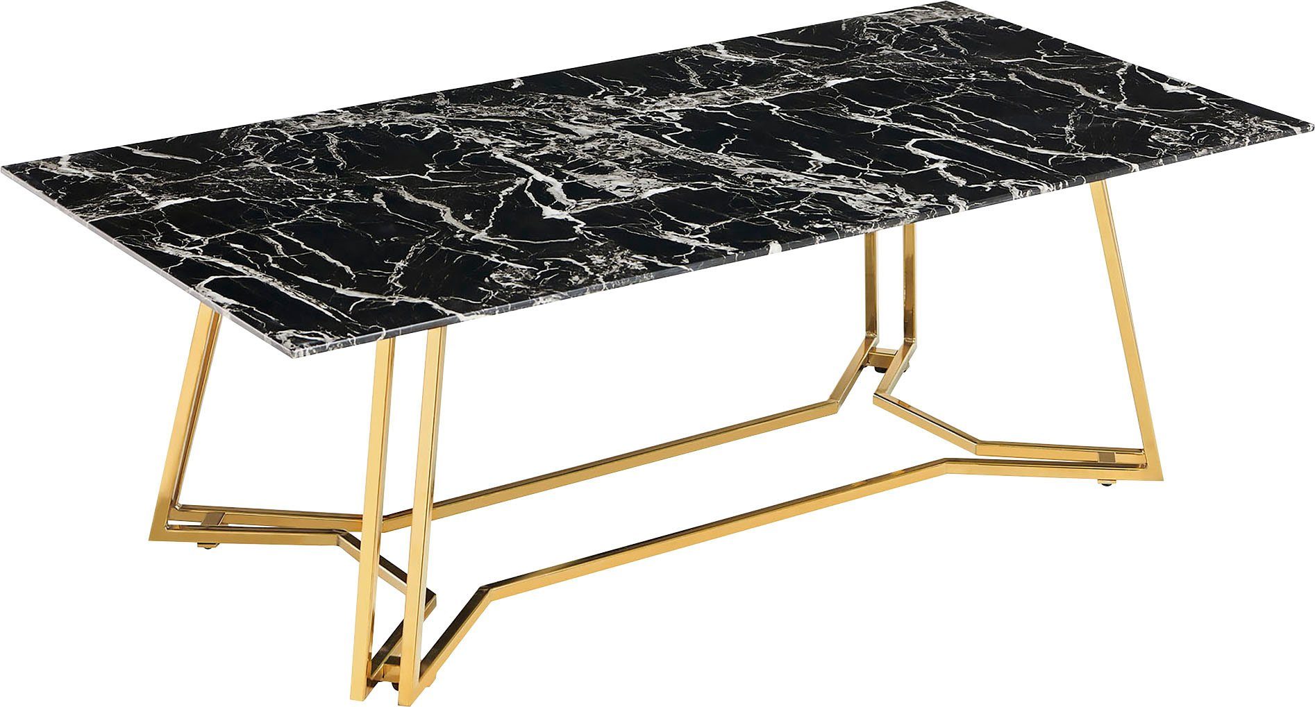 SalesFever Salontafel Tafelblad in marmerdesign