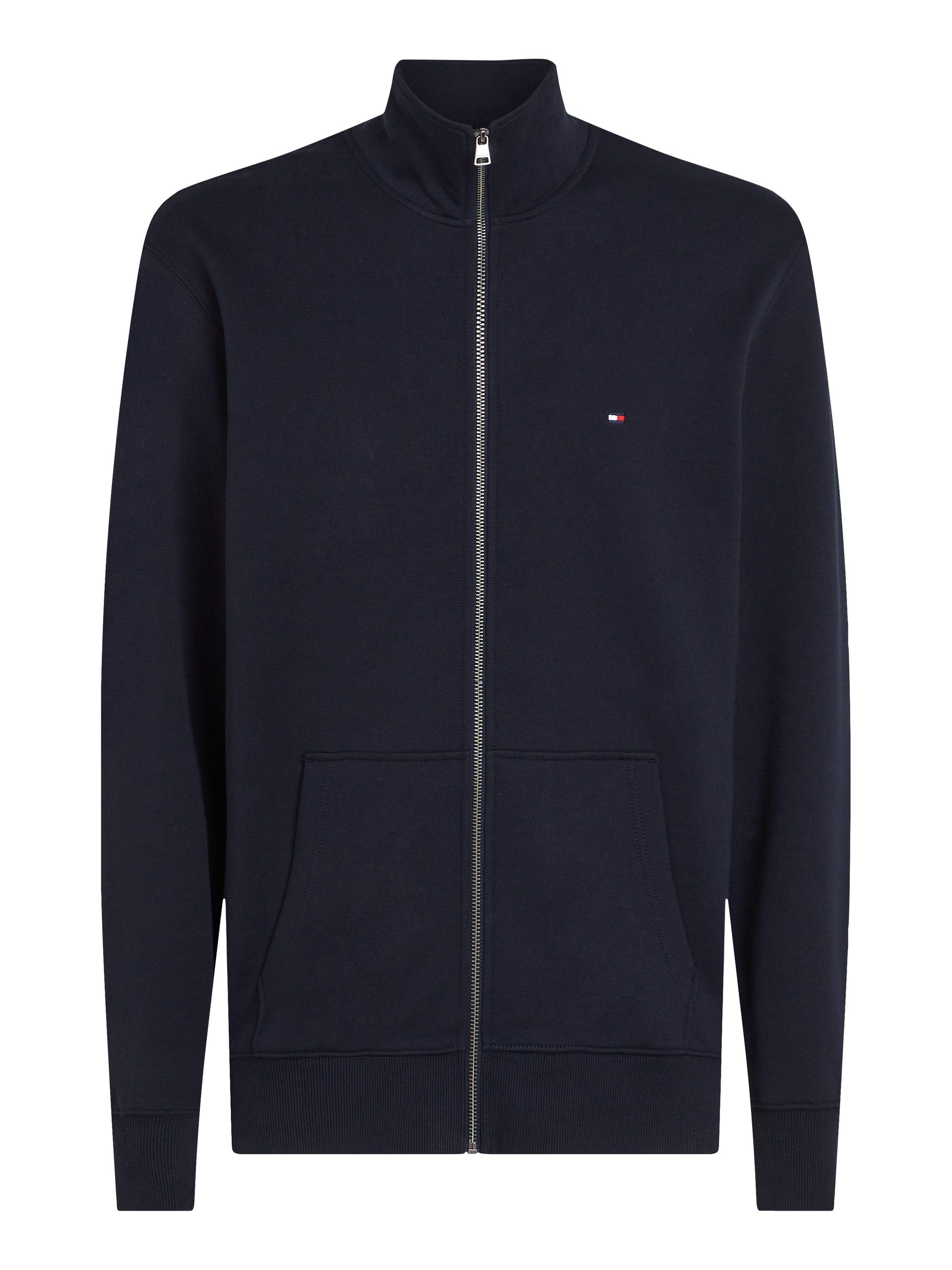 Tommy Hilfiger Sweatvest ESSENTIAL TERRY ZT STAND COLLAR
