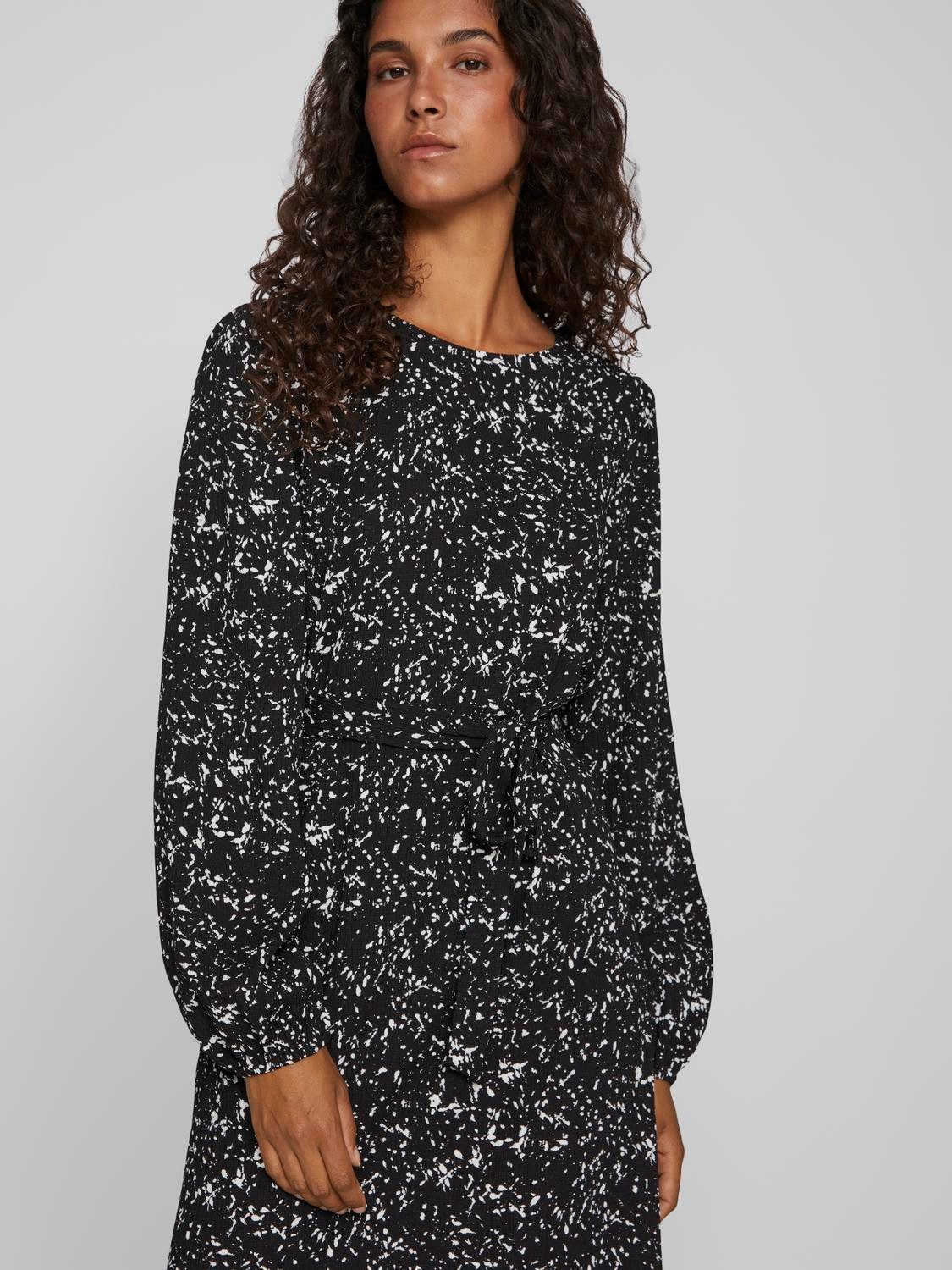 Vila Mini-jurk VIPEFFI L S DRESS NOOS