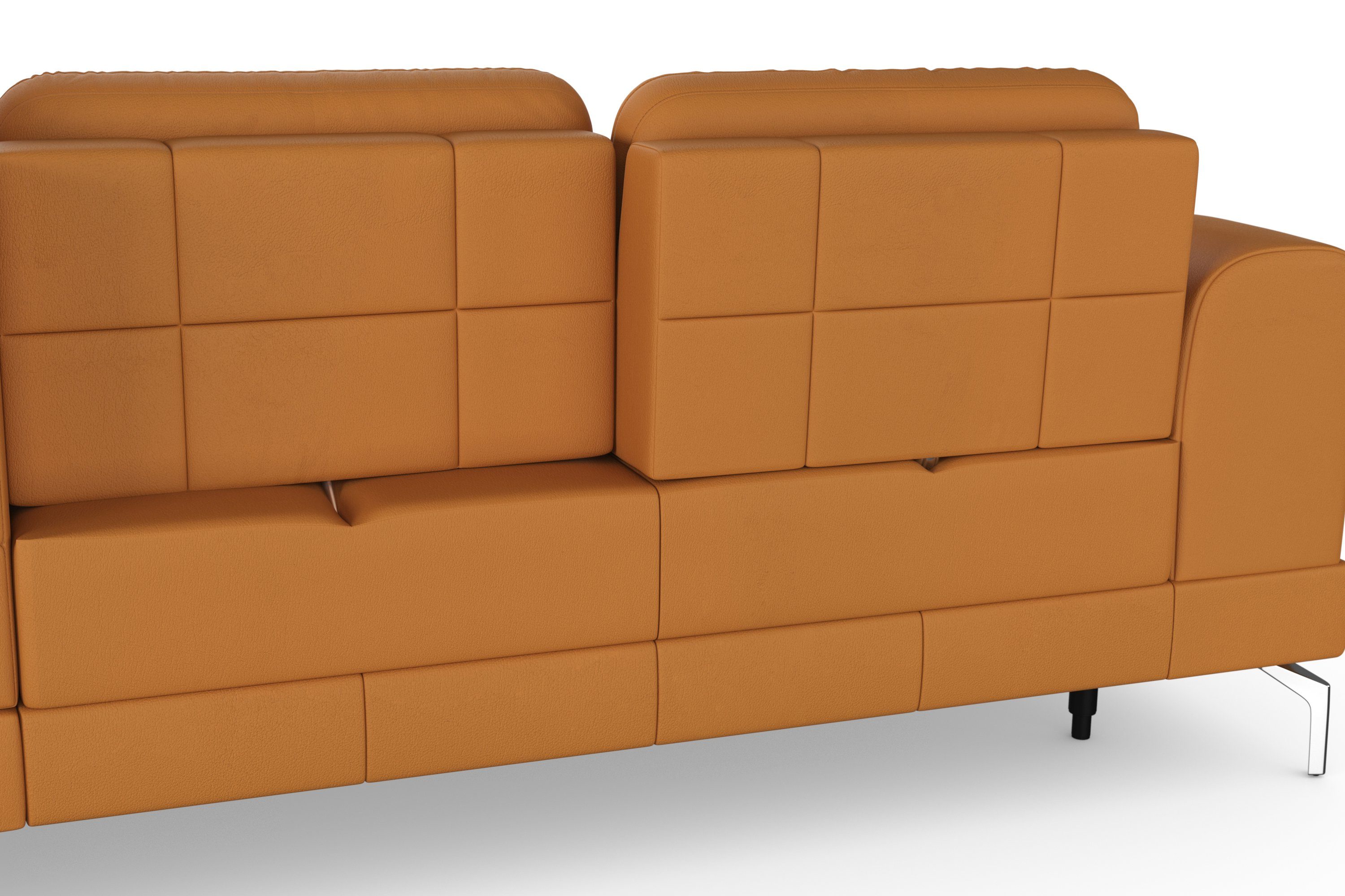 sit&more Hoekbank Bendigo L-vorm inclusief zitdiepteverstelling, bodemvrijheid 15 cm, 2 pootkleuren