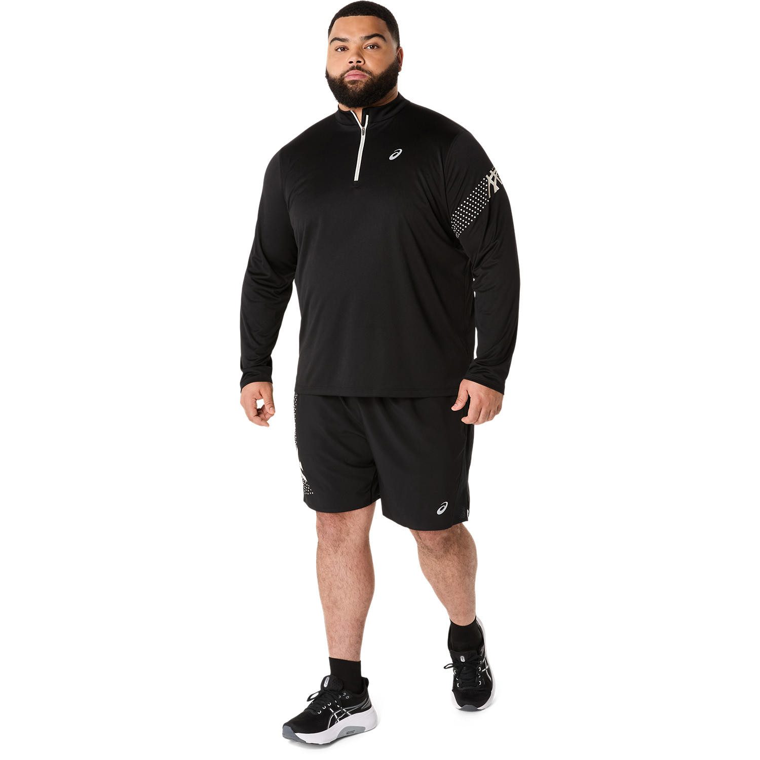 Asics Runningshirt ASICS ICON LS 1/2 ZIP