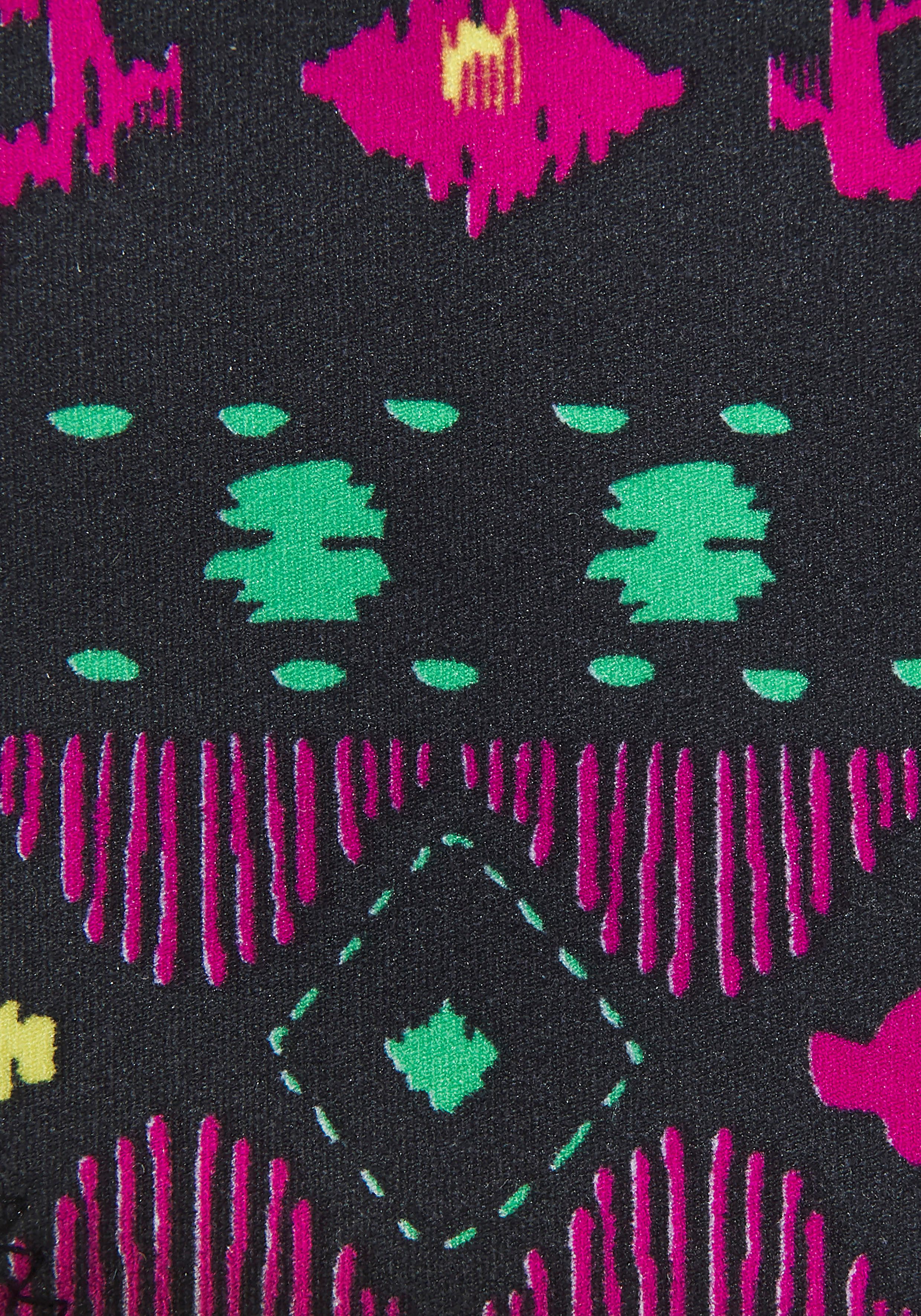 Buffalo Triangelbikini kleurvol etnisch patroon