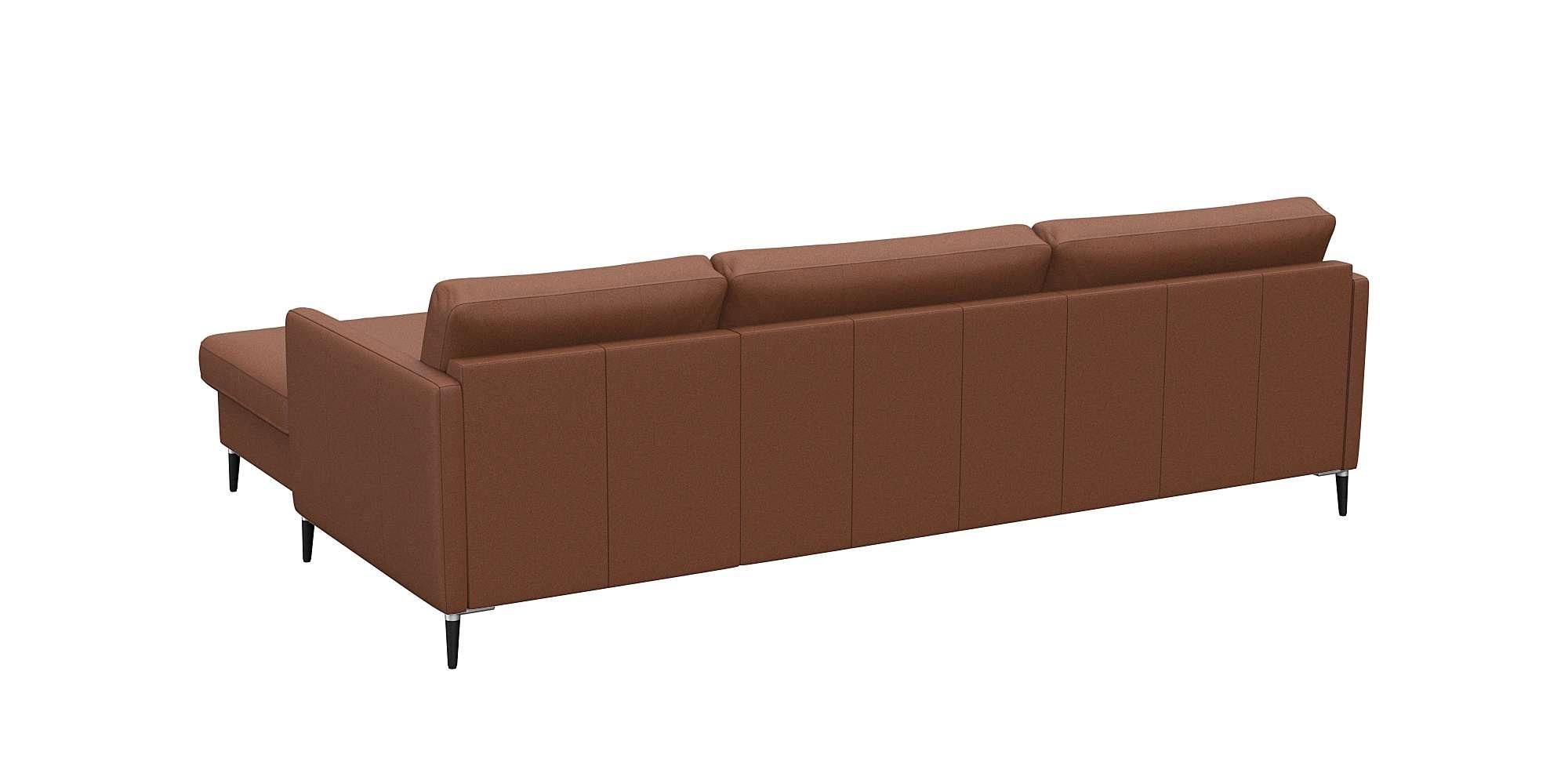 FLEXLUX Hoekbank Fiore, super zitcomfort door koudschuim in de zitting, L-vorm
