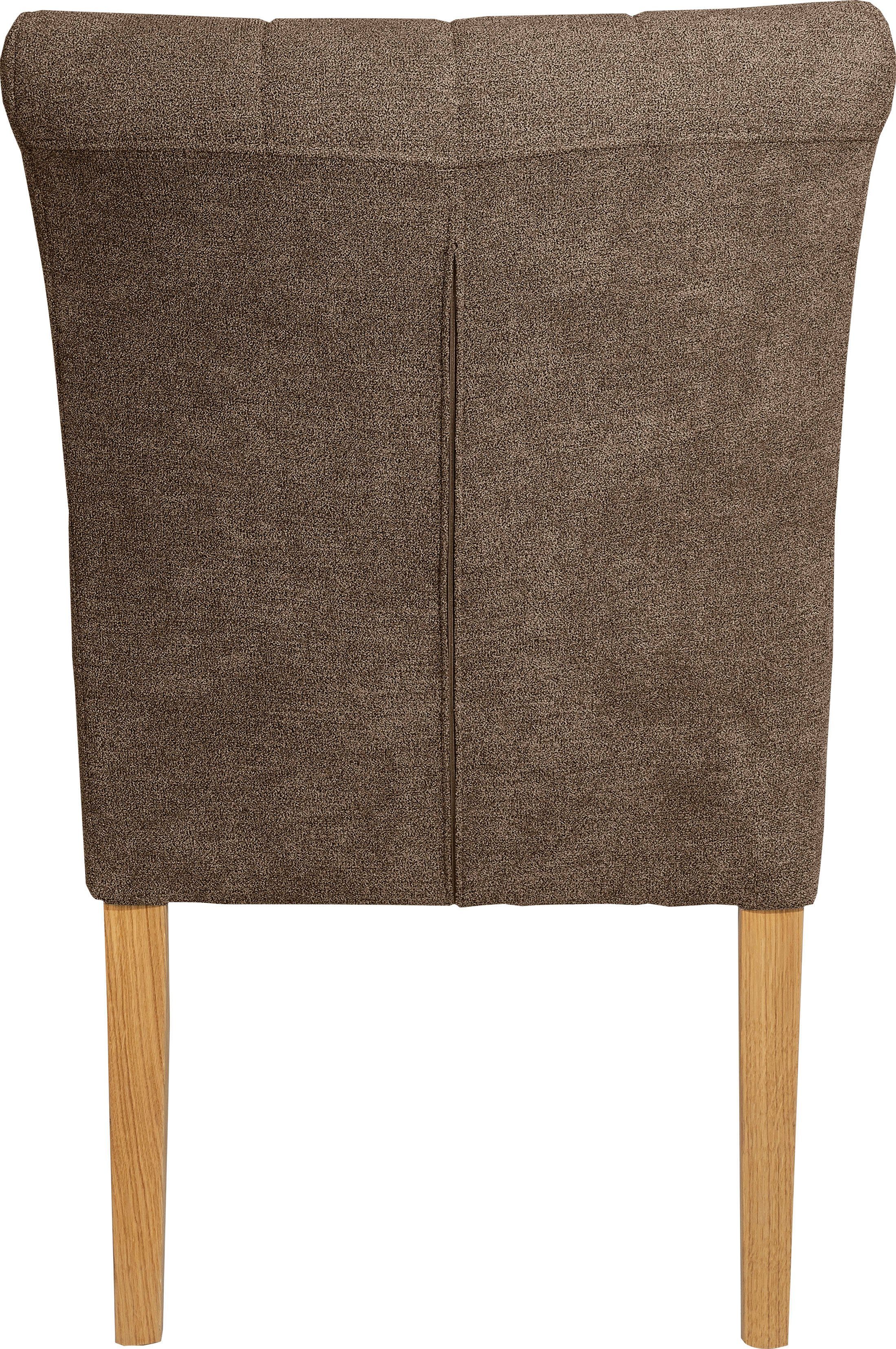 Home affaire Eetkamerstoel King Fauteuil met knoopdetails, gestoffeerde stoel (1 stuk)