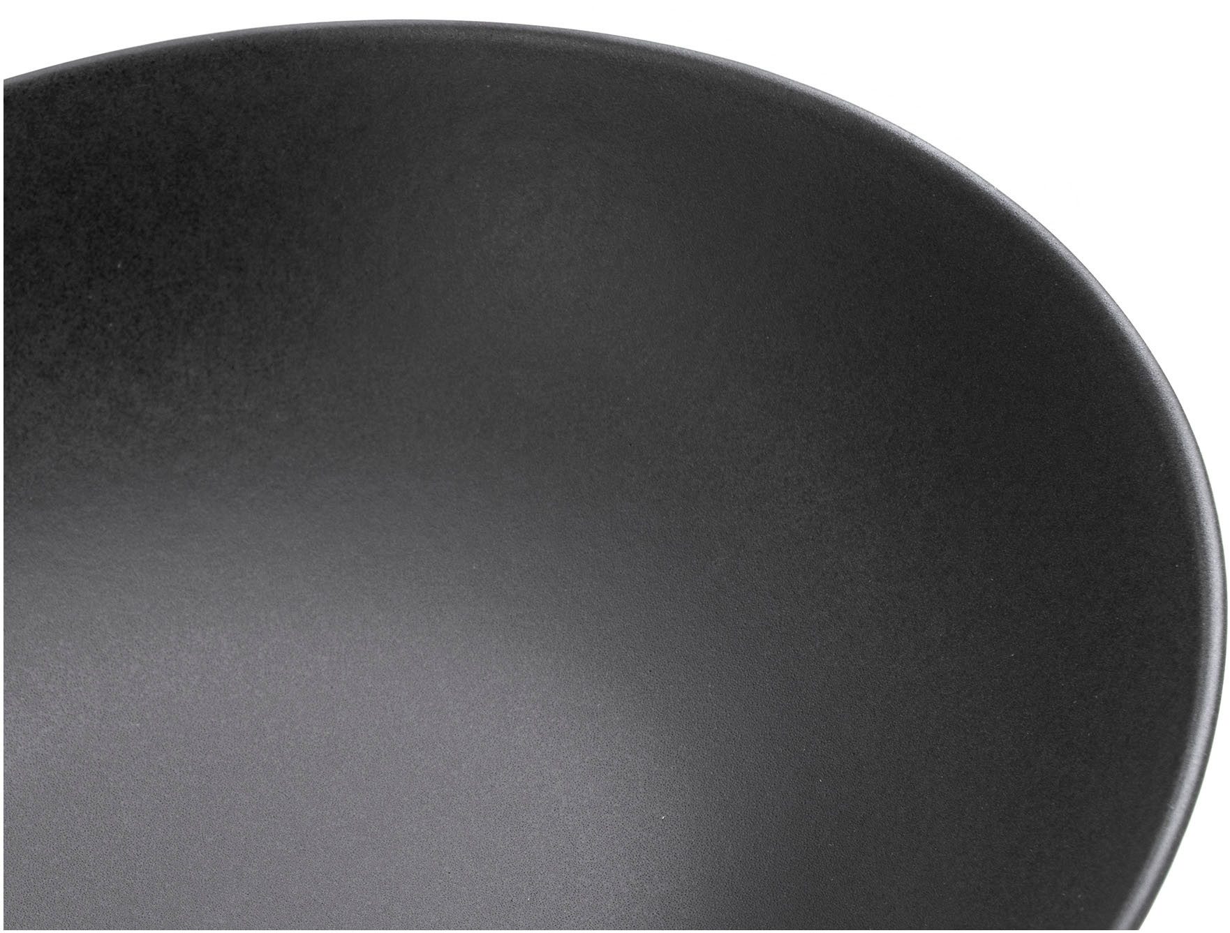 CreaTable Combi-servies Servies-set Soft Touch Black Servies, zwart, zijdemat glazuur, 16 delen, voor 4 personen (set, 16-delig)