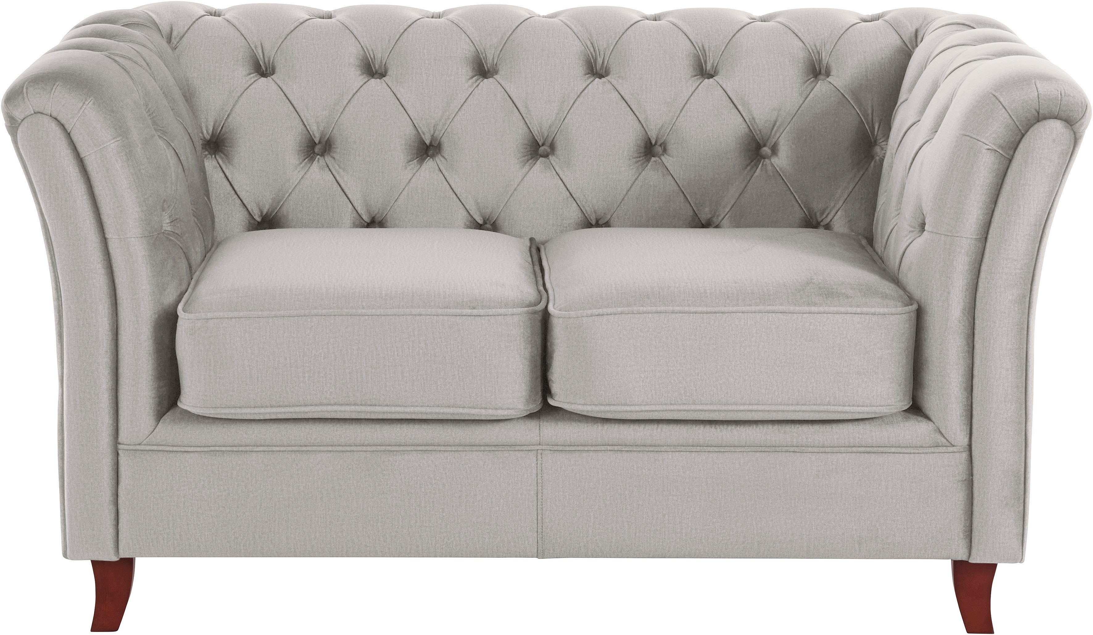 Home affaire Chesterfield-bank Reims met echte chesterfield-capitonnage, uitstekende verwerking
