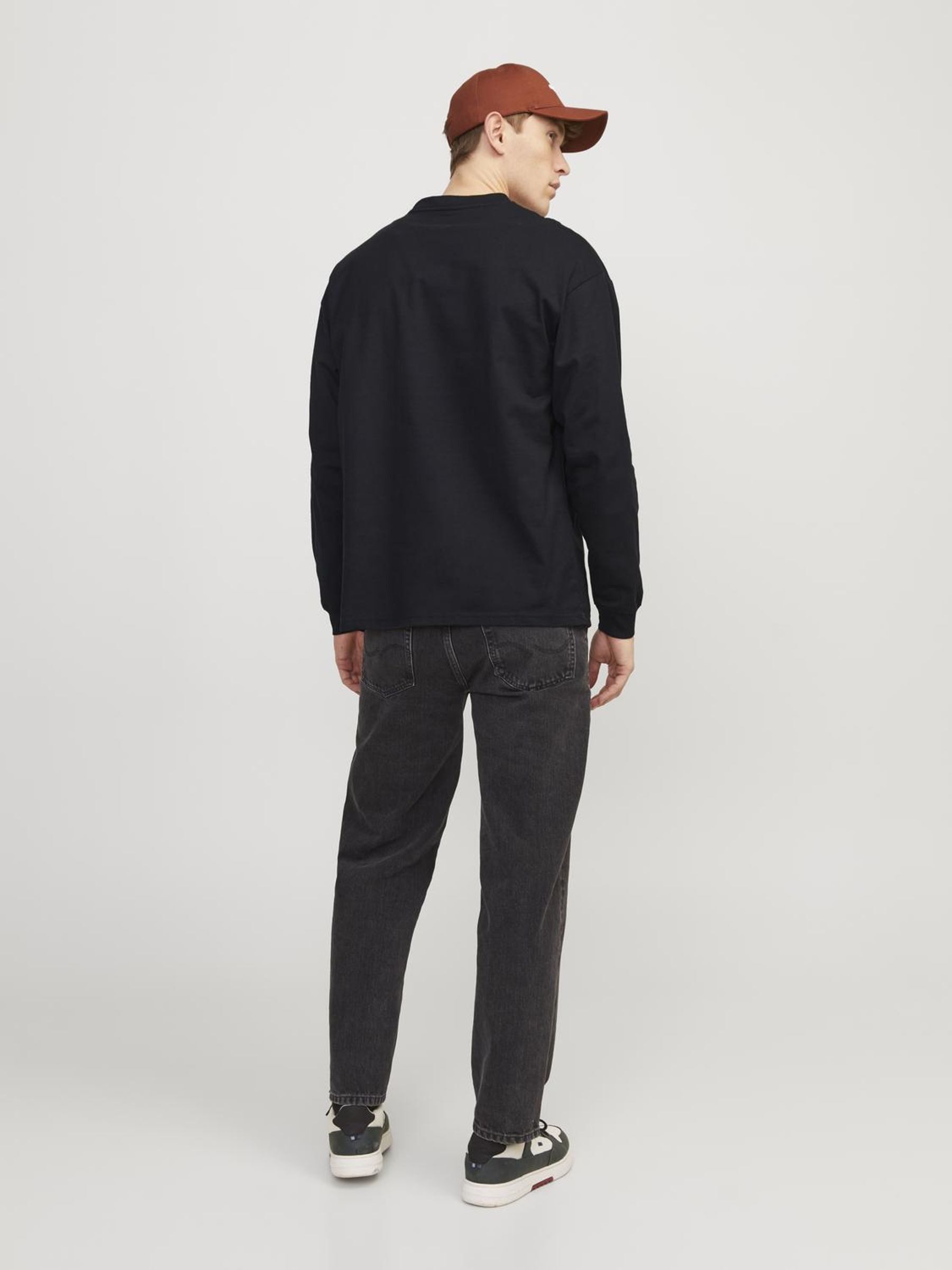 Jack & Jones Shirt met lange mouwen JORVESTERBRO TEE LS CREW NECK NOOS