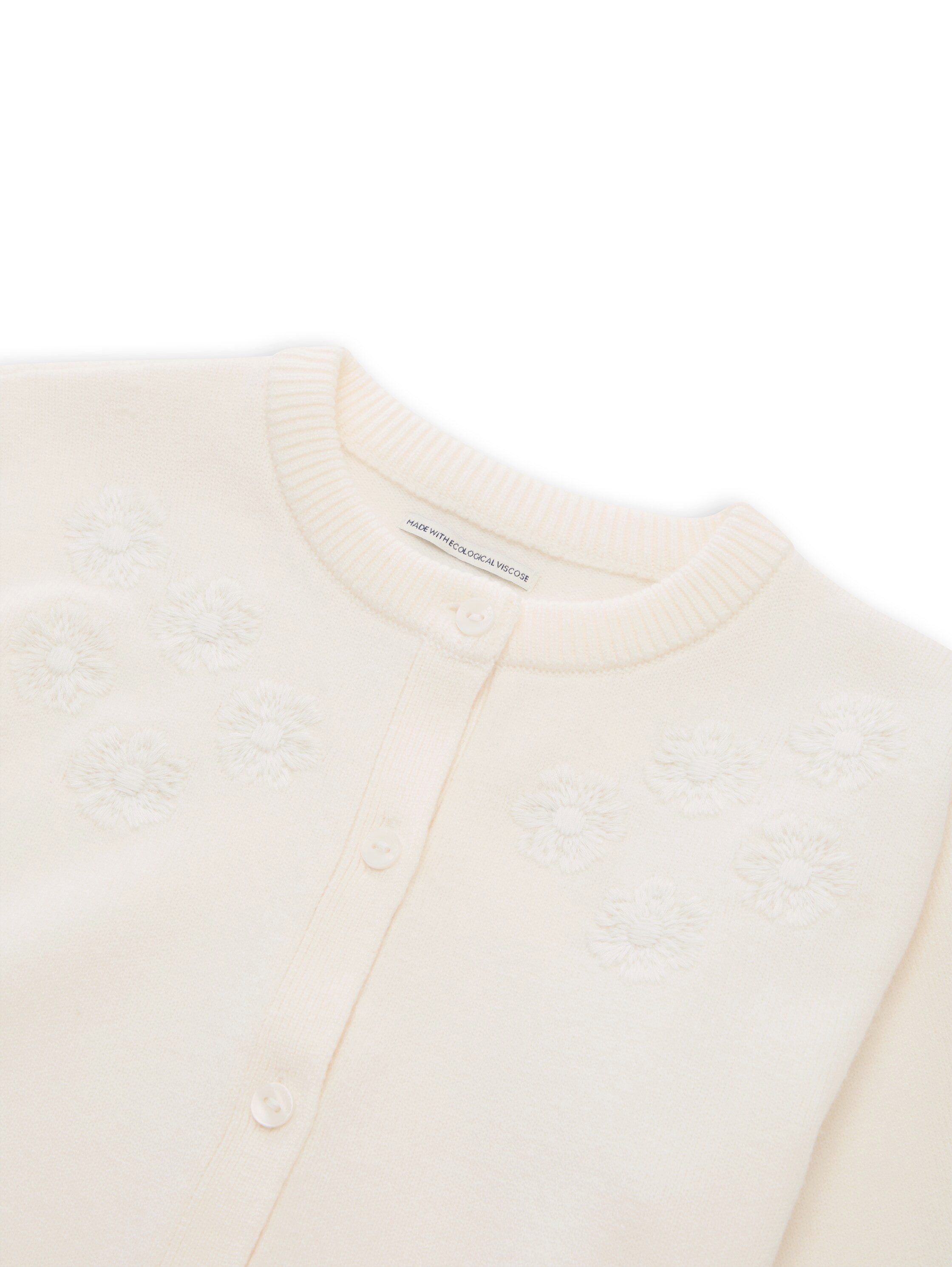 Tom Tailor Cardigan met gestructureerde bloemenpatronen, voor meisjes